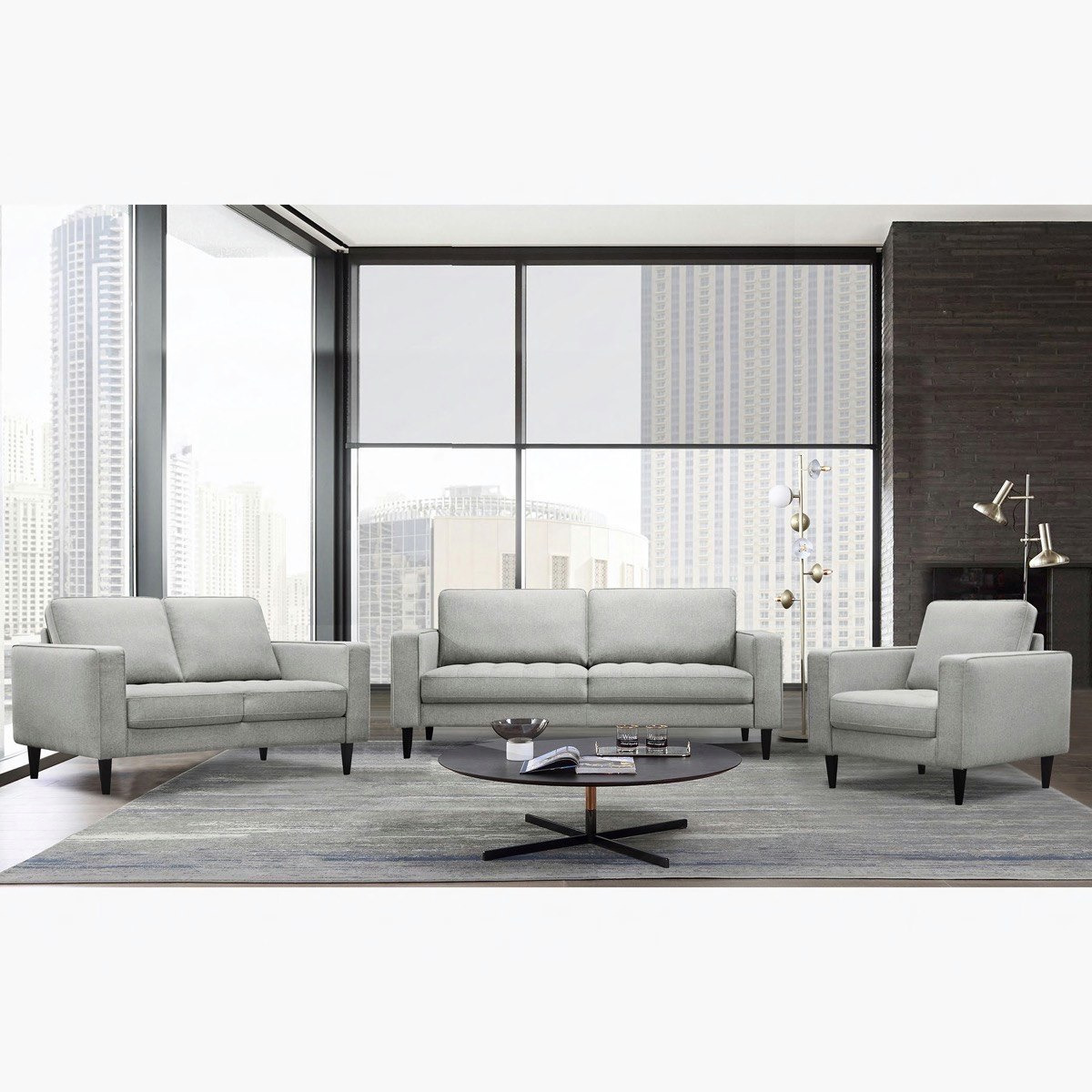 طقم كنب قماشي 3+2+1 مقاعد من كارا-hbxlivingroom-sofasandarmchairs-sofas-image-1