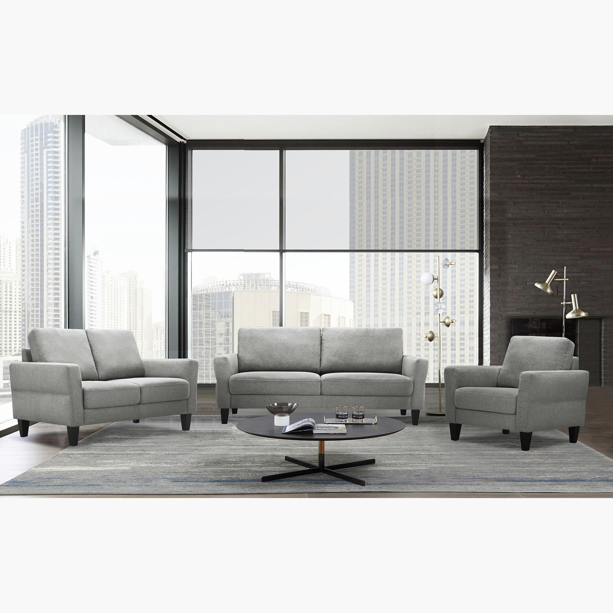 طقم كنب قماشي 3+2+1 مقاعد من كامي-hbxlivingroom-sofasandarmchairs-sofas-image-1