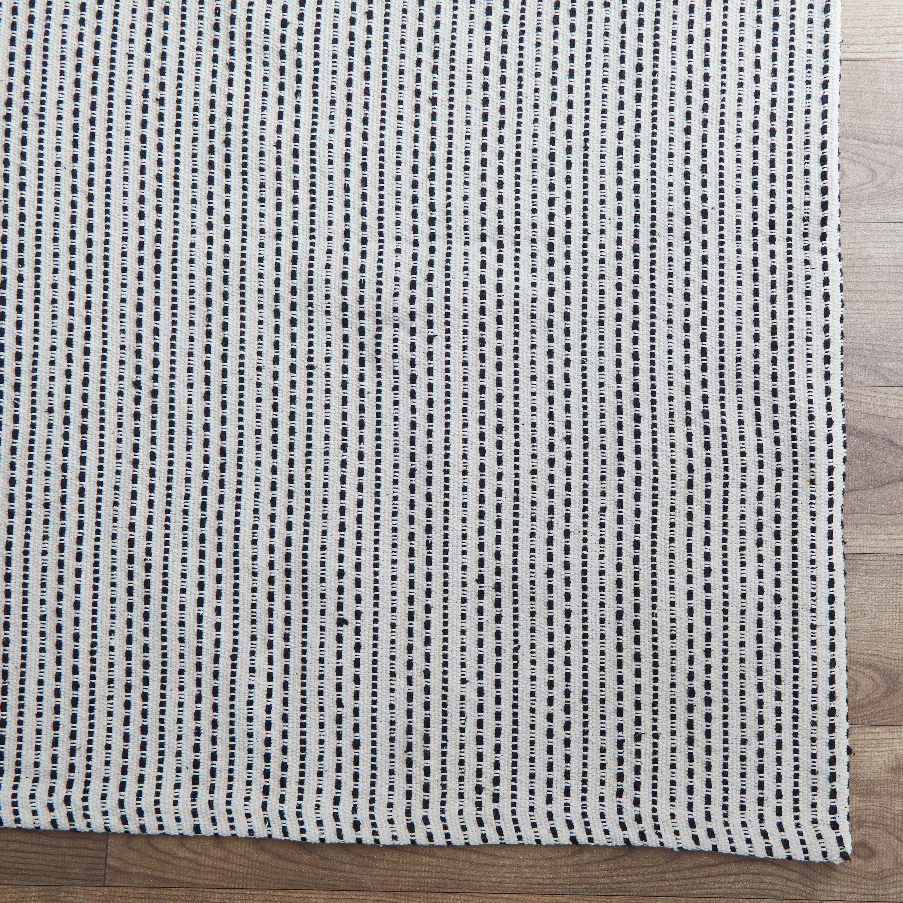 سجادة دوري من القطن المعاد تدويره من آلان - 155x220 سم-hbxdecorandfurnishings-floorcoverings-rugs-image-3