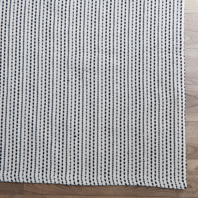 Allan Recycled Cotton Dhurrie - 155x220 cm-Rugs-image-2
