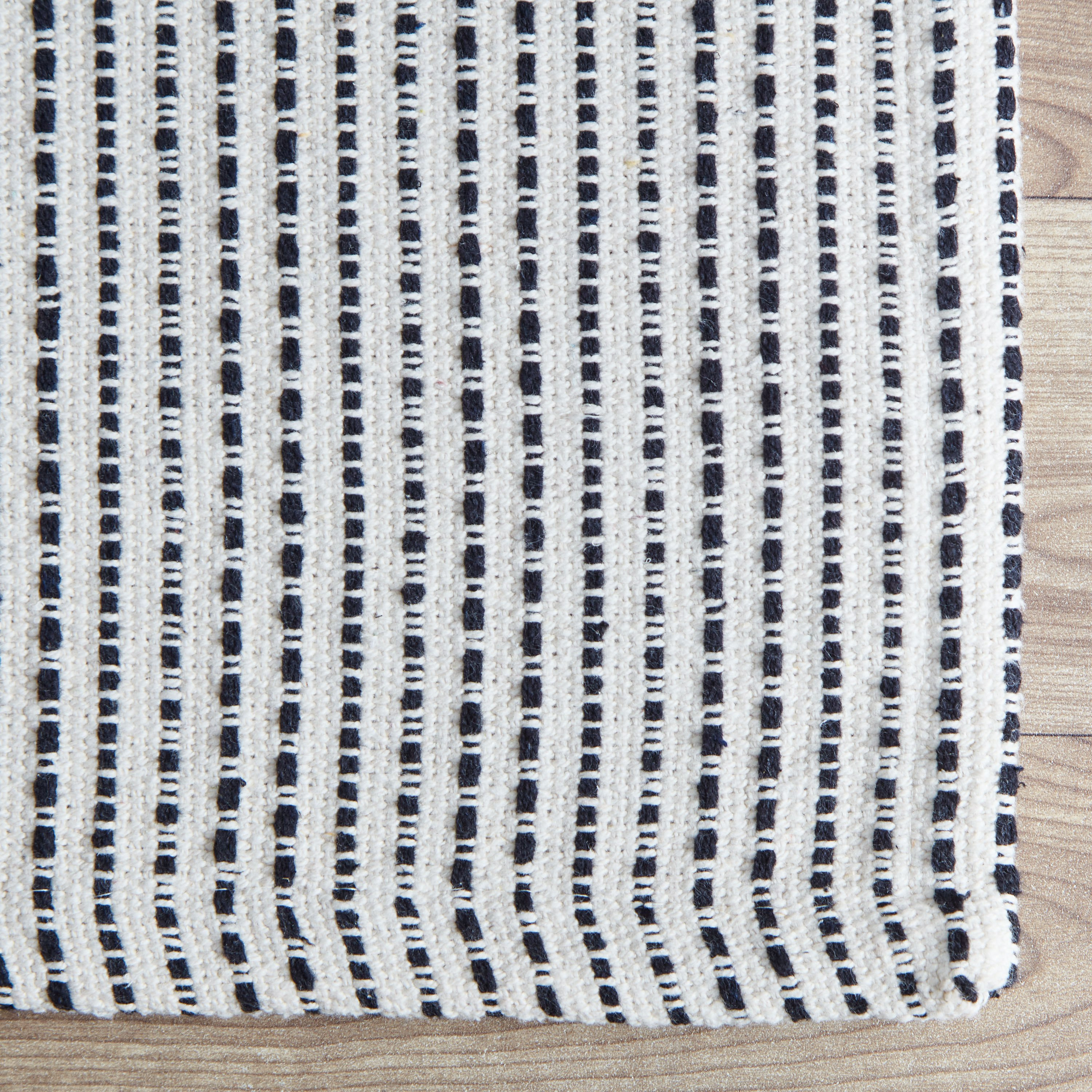 Allan Recycled Cotton Dhurrie - 60x120 cm-hbxdecorandfurnishings-floorcoverings-rugs-image-3