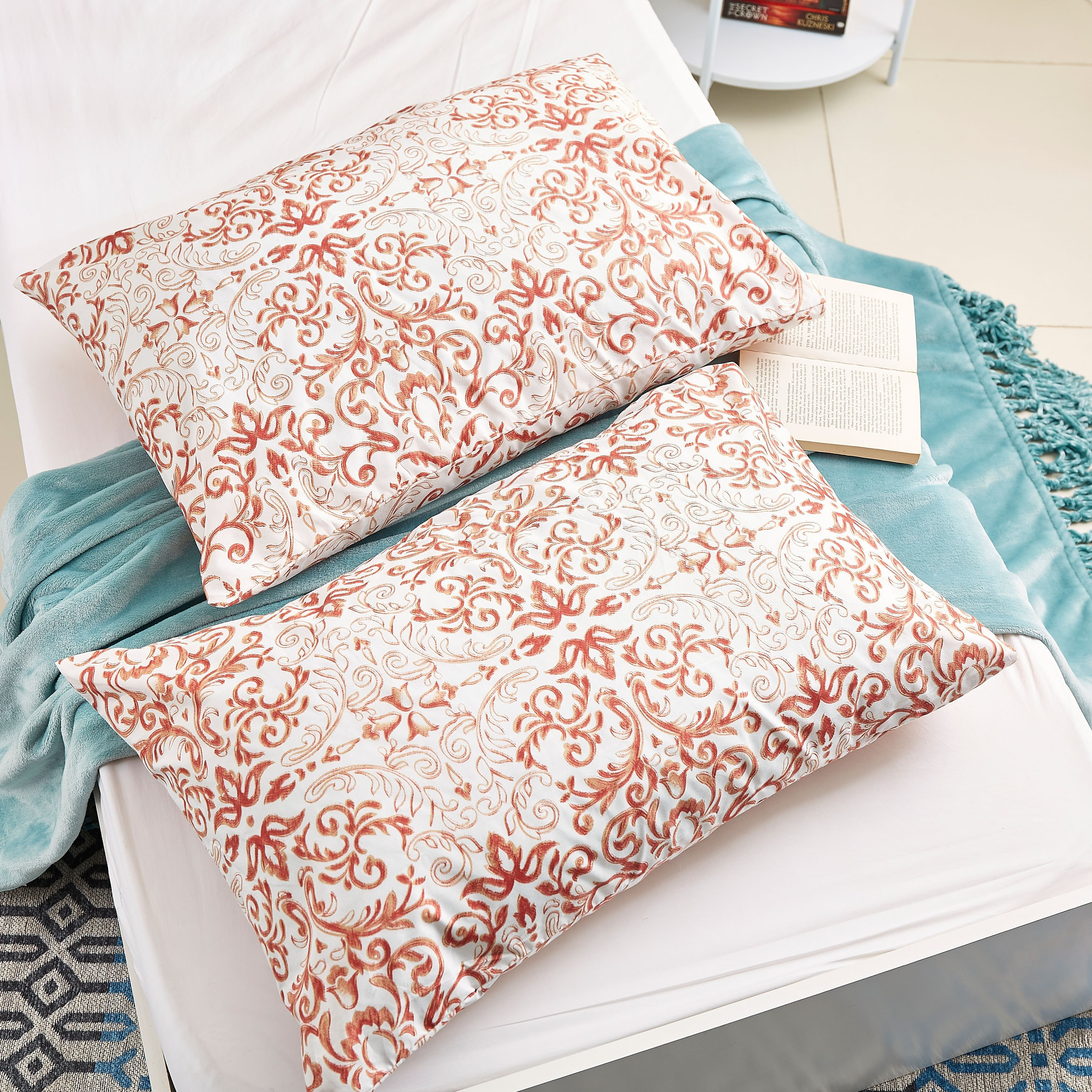 طقم أغطية وسائد قطعتين من ماتريكس أميليا - 50x75 سم-hbxhomeware-hbxbedroom-image-2