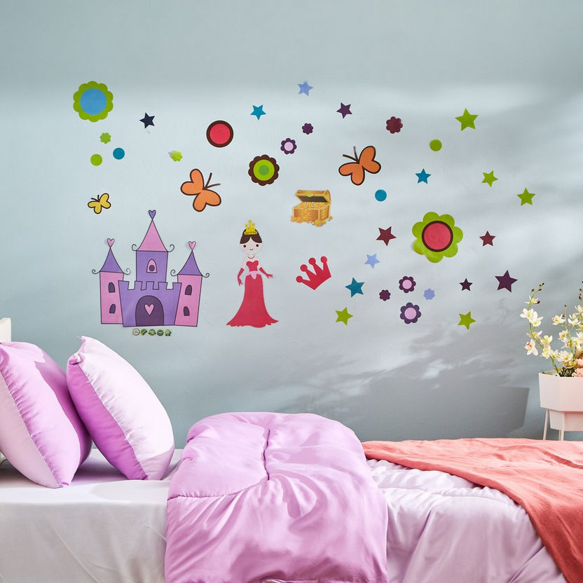 Rarity Fairy Tale Reusable Wall Sticker - 50x70 cm-Wall Stickers-image-3