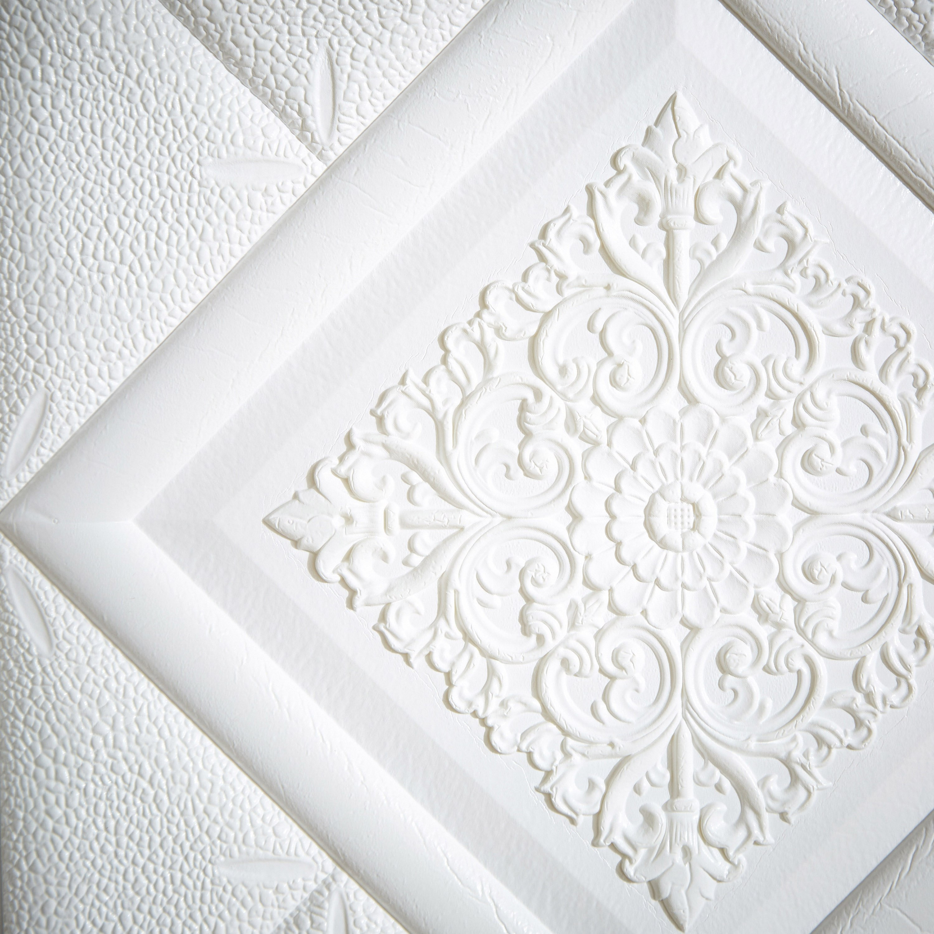 ملصق حائط إسفنج قابل لإعادة الاستخدام بتصميم مثلثّات من راريتي - 70x70 سم-hbxhomeware-hbxkidsandyouth-image-4