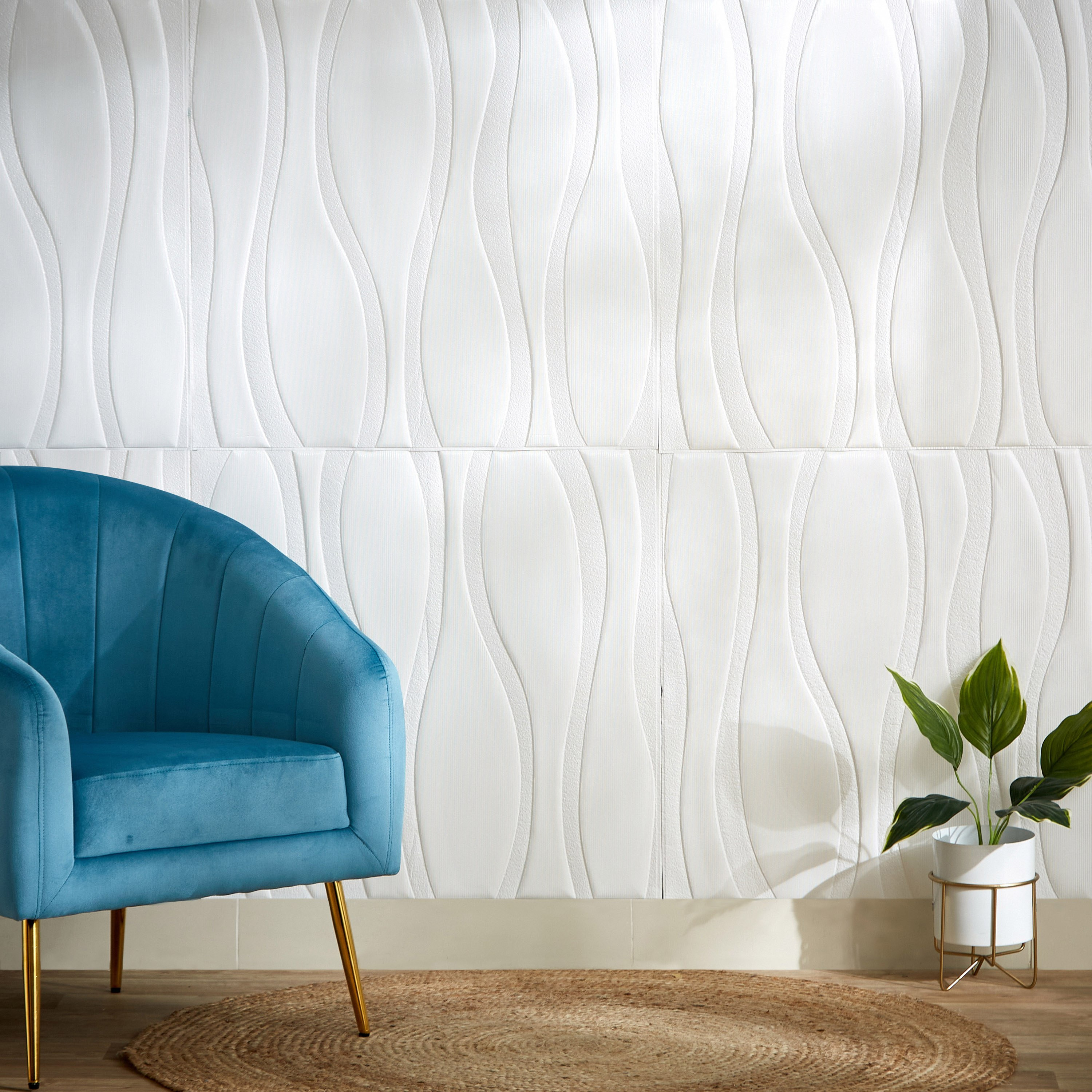 ملصق حائط إسفنج قابل لإعادة الاستخدام من راريتي - 70x70 سم-hbxhomeware-hbxkidsandyouth-image-1