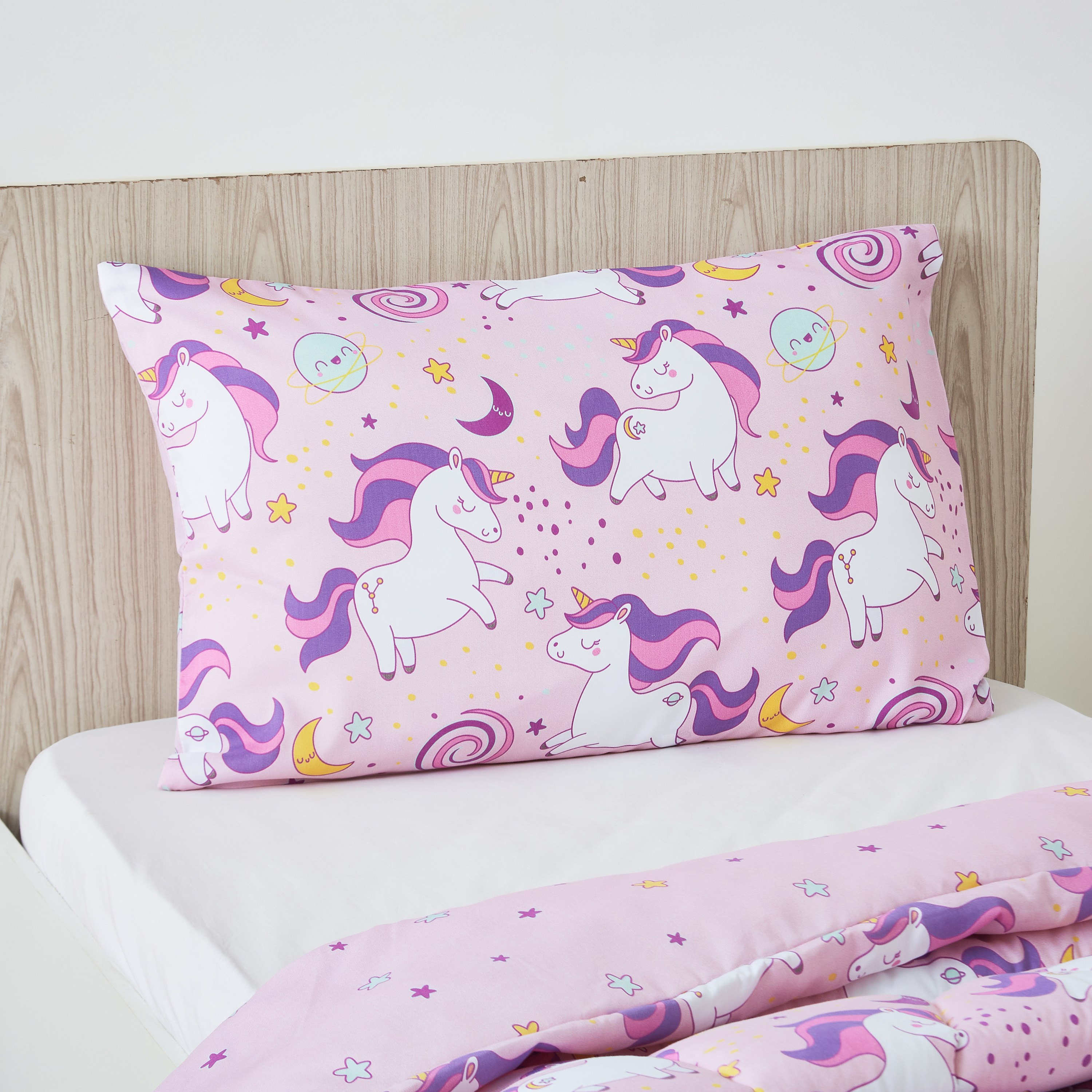 طقم لحاف فردي بطبعات يونيكورن قطعتين من موديش -130x220 سم-hbxhomeware-hbxkidsandyouth-image-3