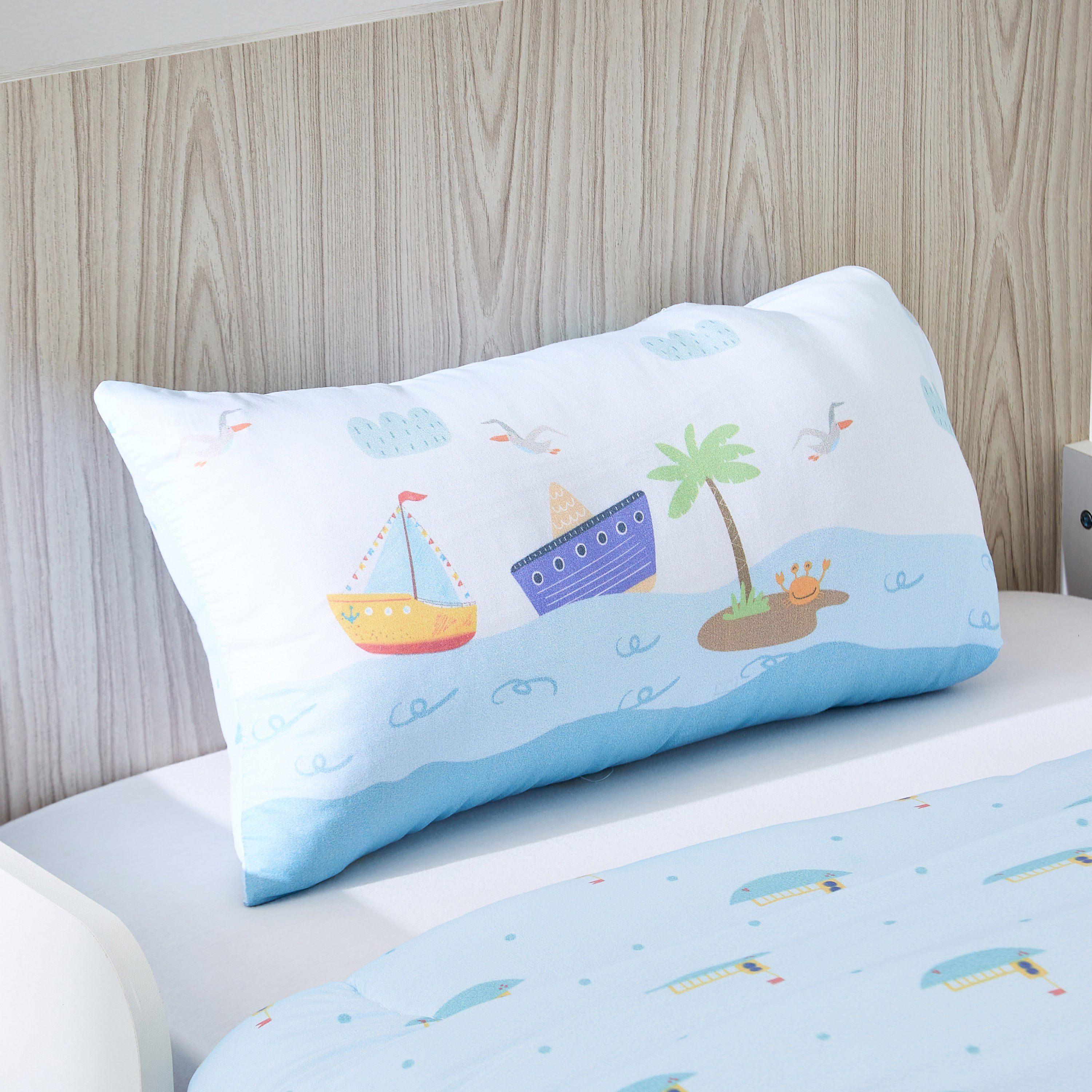 طقم لحاف بطبعات بحر قطعتين من موديش - 100x170 سم-hbxhomeware-hbxkidsandyouth-image-3