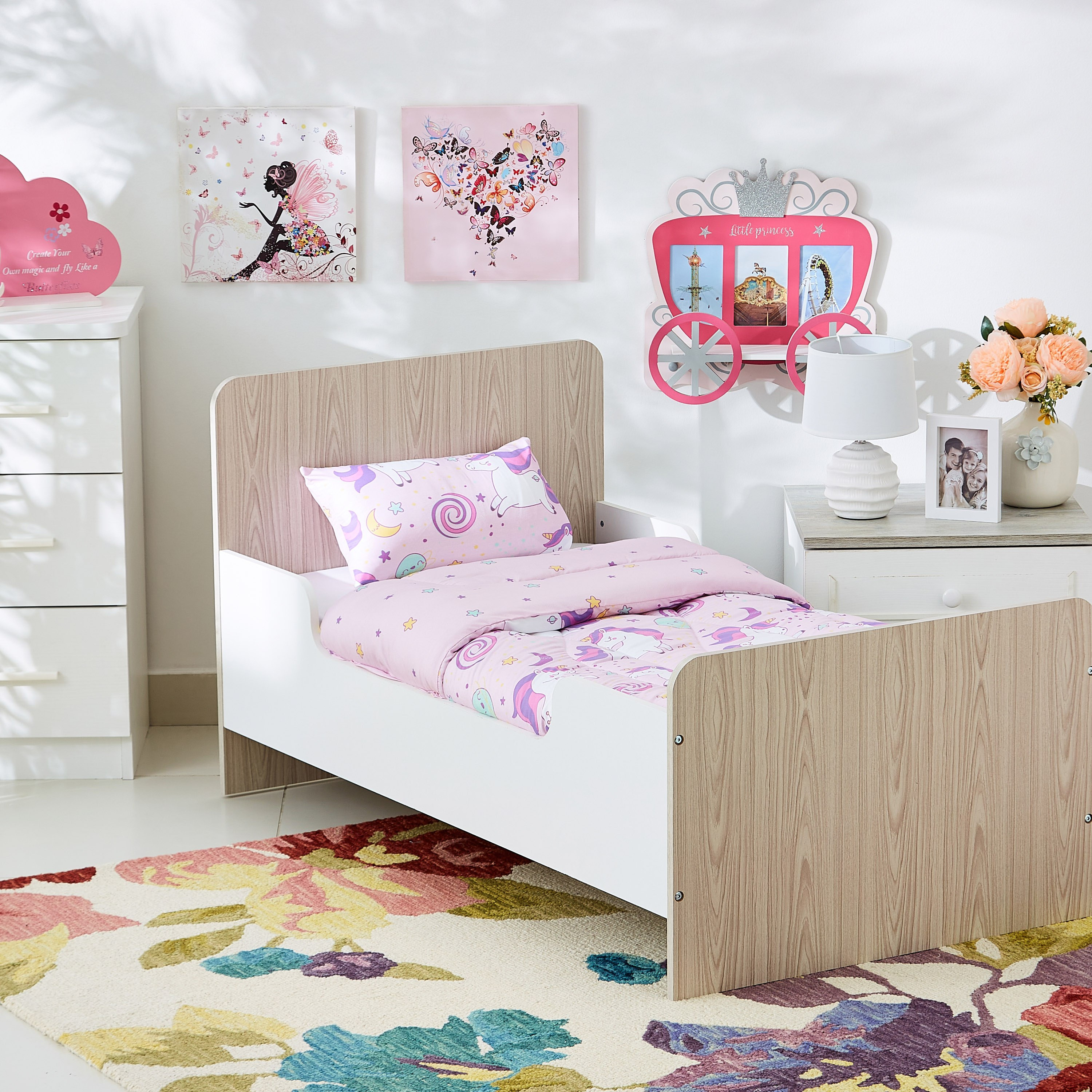 طقم لحاف قطعتين بطبعات دانسينج يونيكورن من موديش - 100x170 سم-hbxhomeware-hbxkidsandyouth-image-5