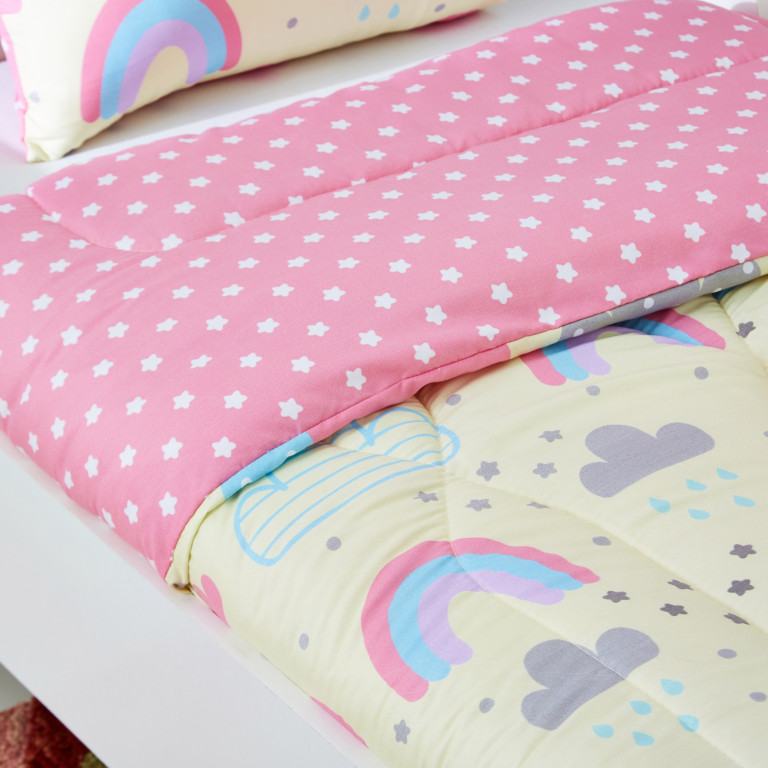 Modish Rainbow 2-Piece Comforter Set - 100x170 cm-hbxhomeware-hbxkidsandyouth-image-4