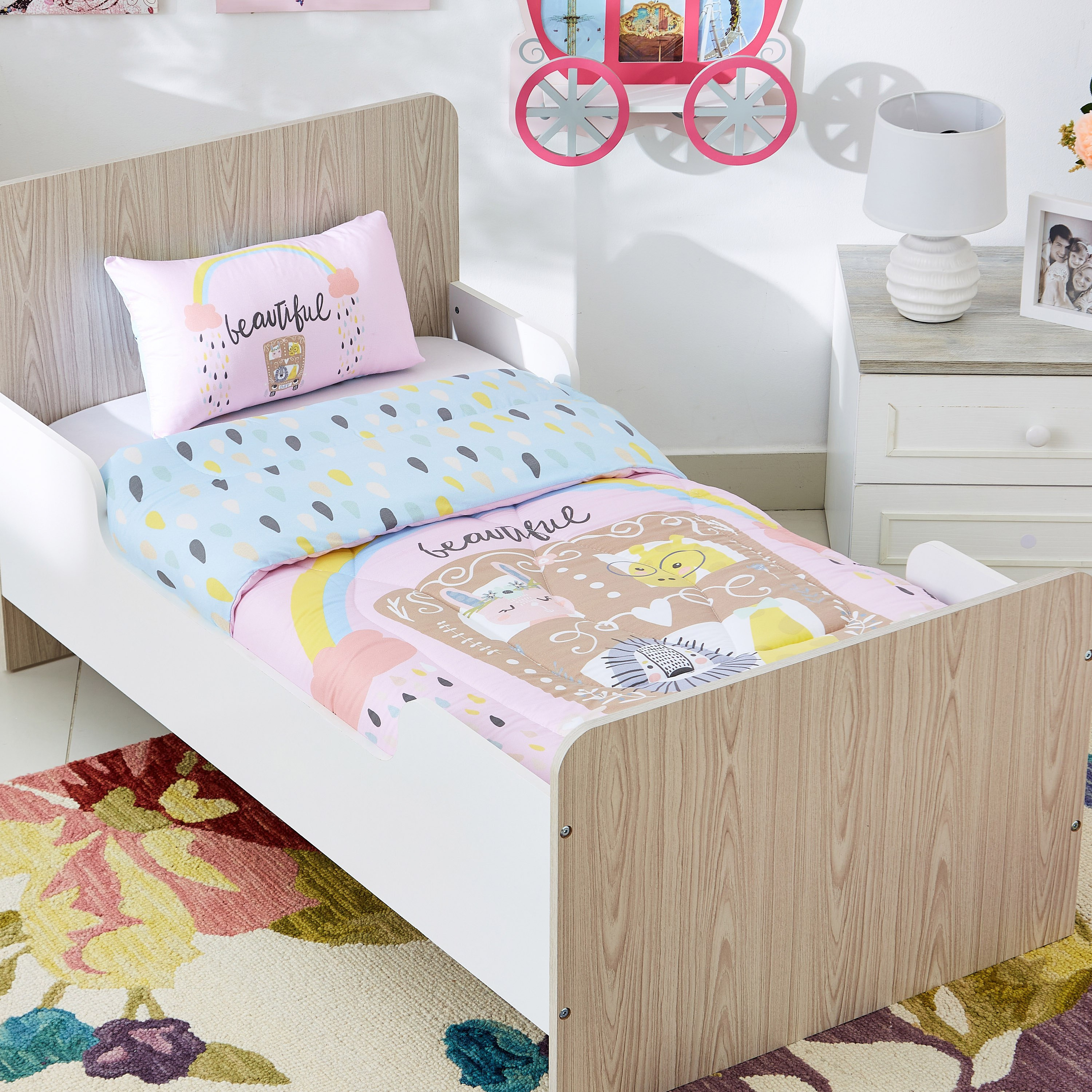 Modish Beautiful 2-Piece Comforter Set - 100x170 cm-hbxhomeware-hbxkidsandyouth-image-1