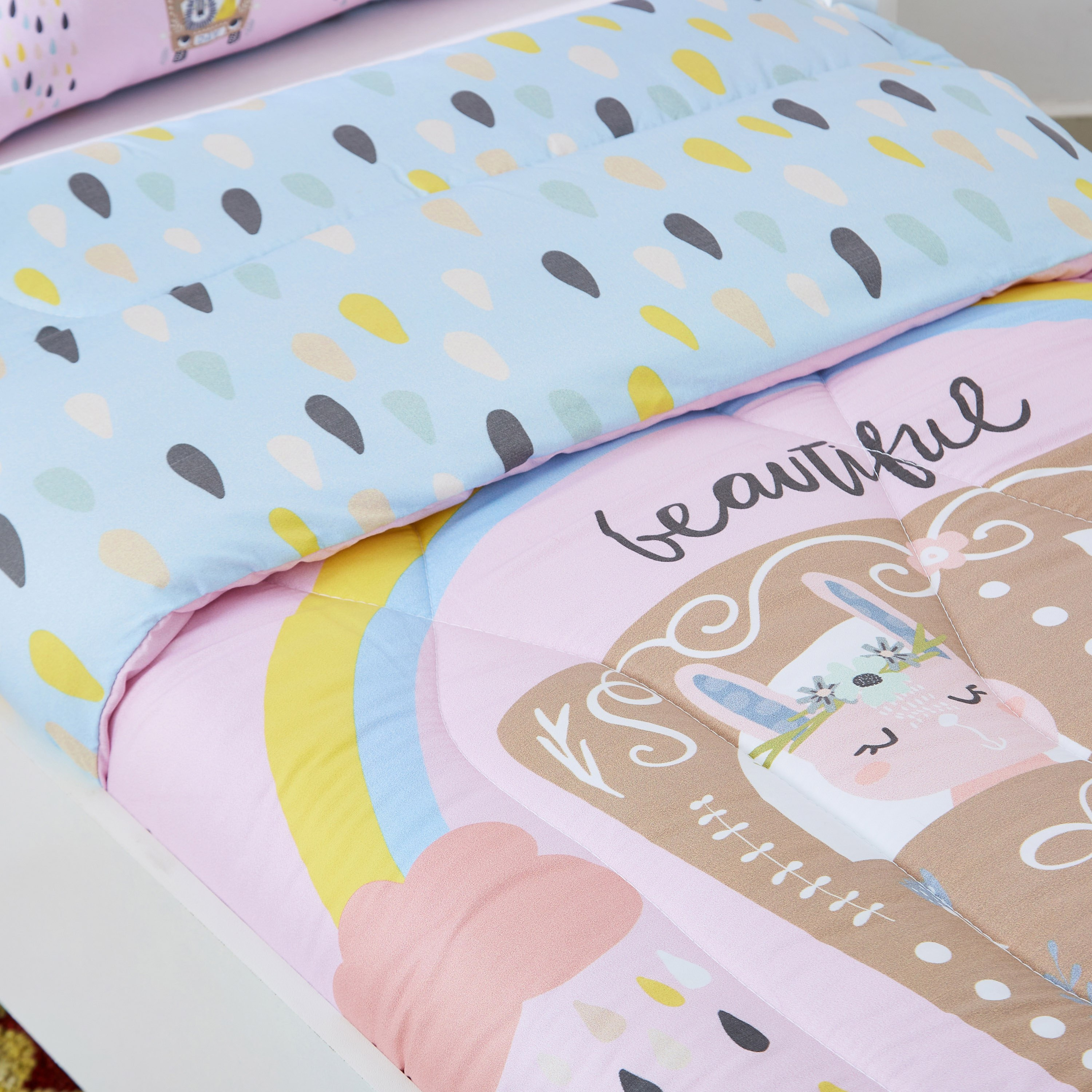 Modish Beautiful 2-Piece Comforter Set - 100x170 cm-hbxhomeware-hbxkidsandyouth-image-4