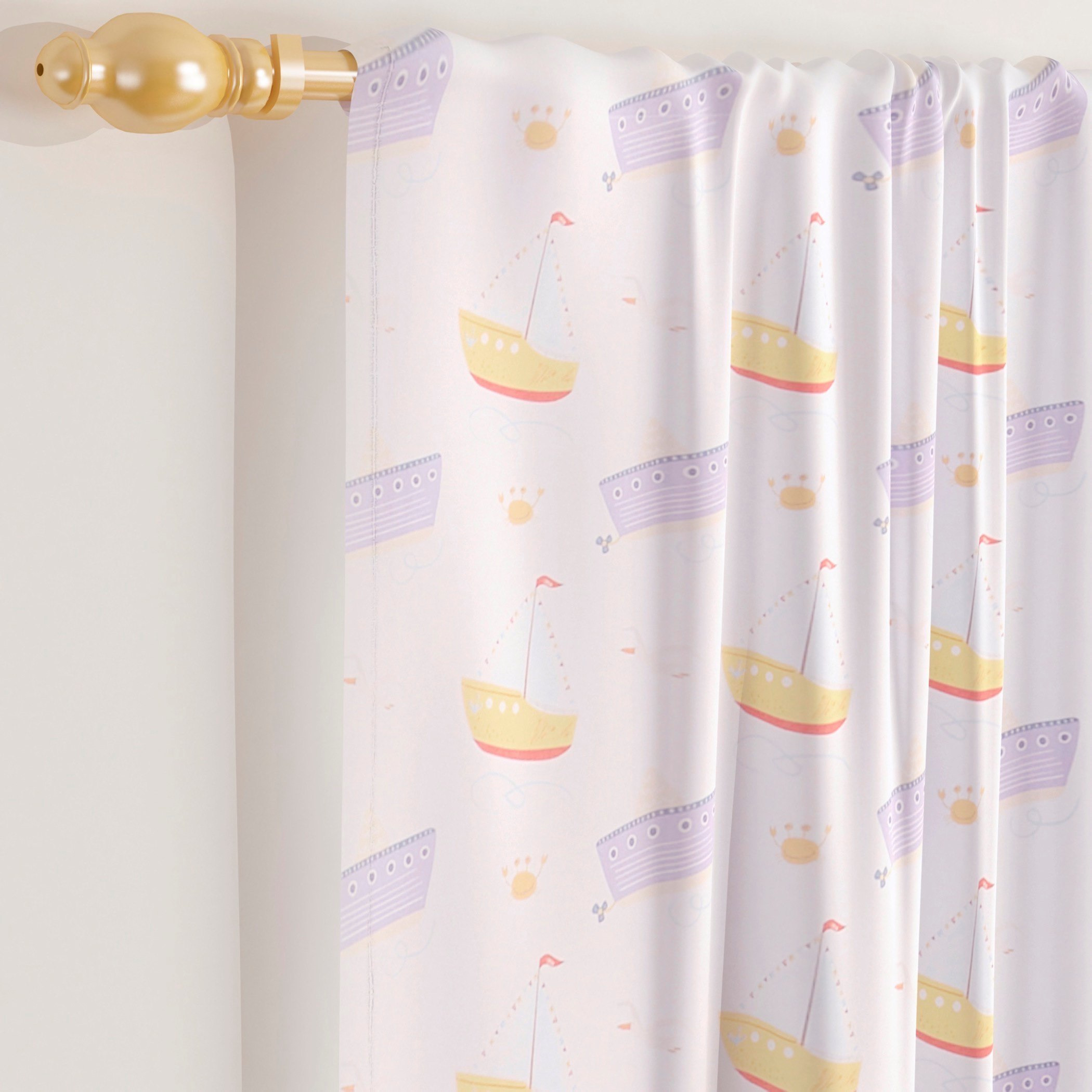 طقم ستائر قطعتين من موديش - 140x240 سم-hbxhomeware-hbxkidsandyouth-image-2