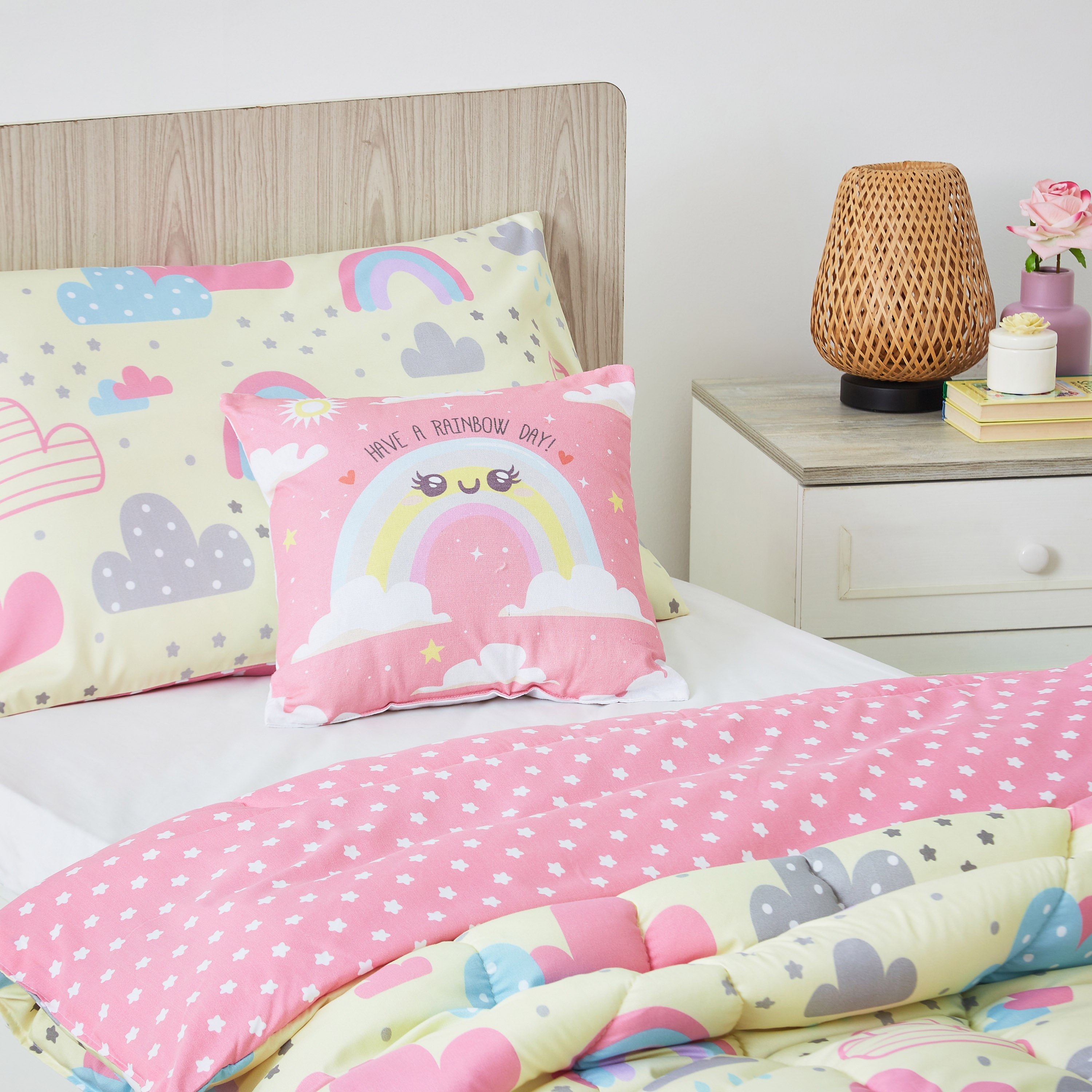 وسادة محشوة بطبعات قوس قزح ديجيتال من موديش - 40x40 سم-hbxhomeware-hbxkidsandyouth-image-3