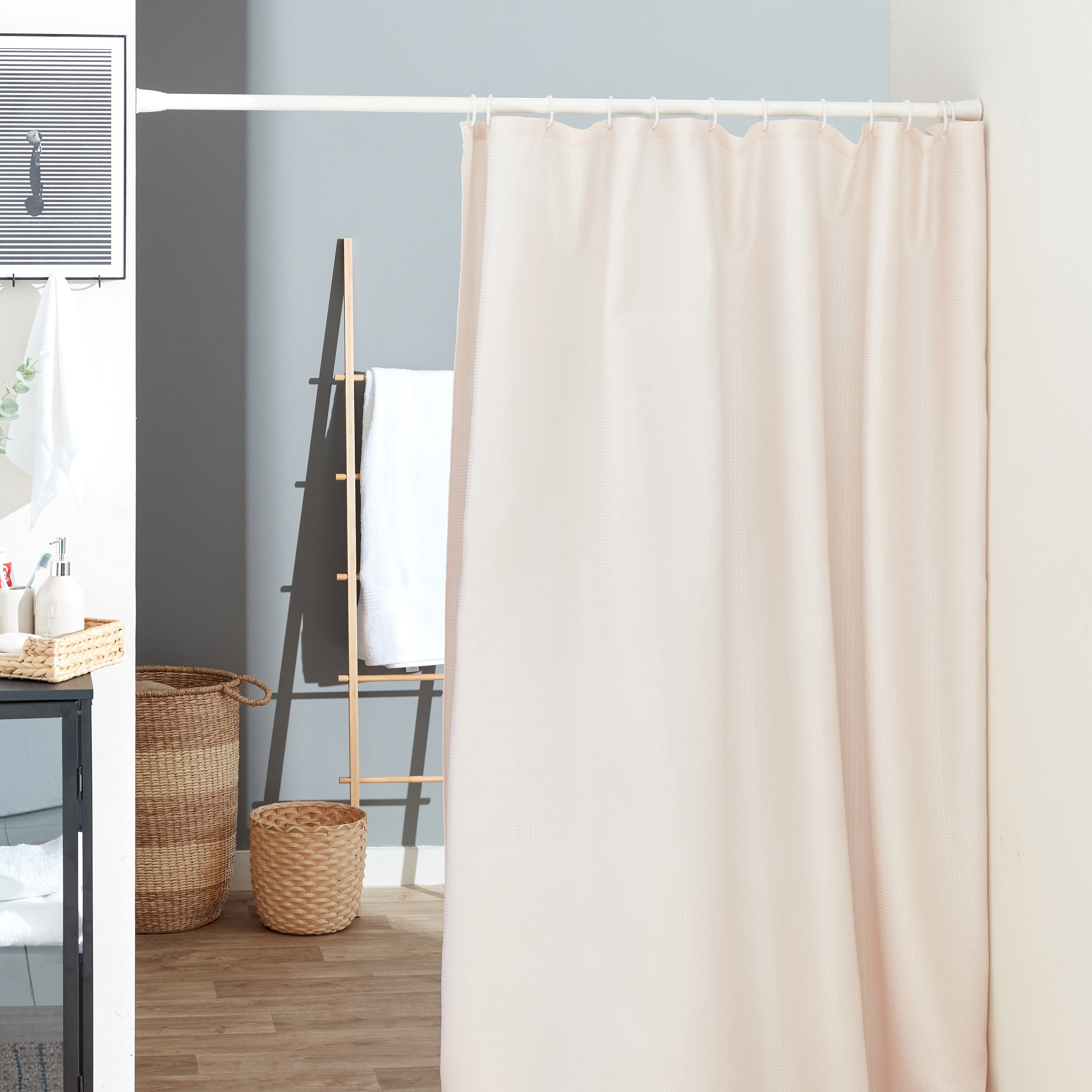Epsilon Extendable Shower Curtain Rod -130-240 cm-hbxbathroom-curtainsandrods-curtainrods-image-1