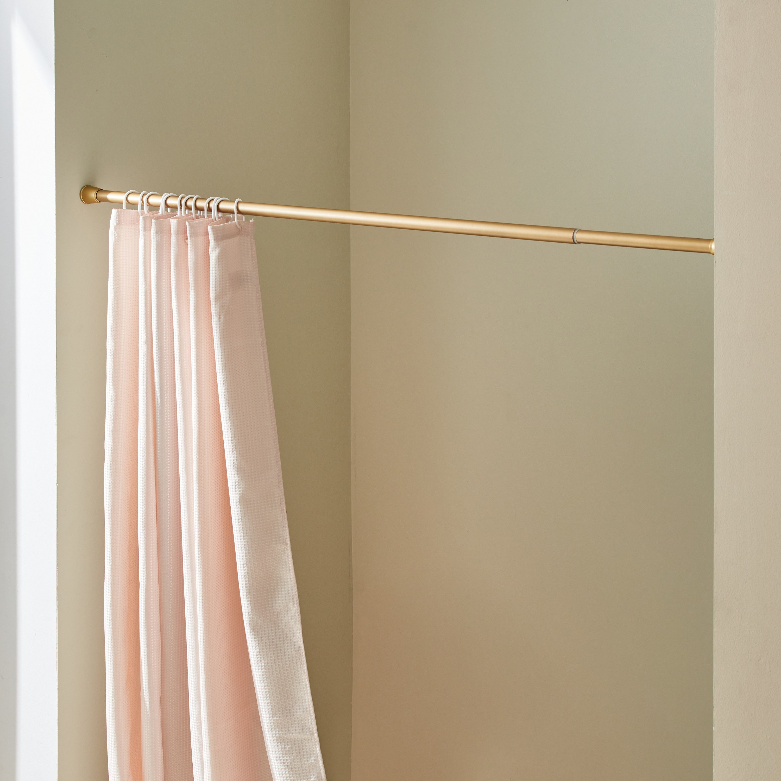 Epsilon Extendable Shower Curtain Rod - 130-240 cm-hbxbathroom-curtainsandrods-curtainrods-image-2