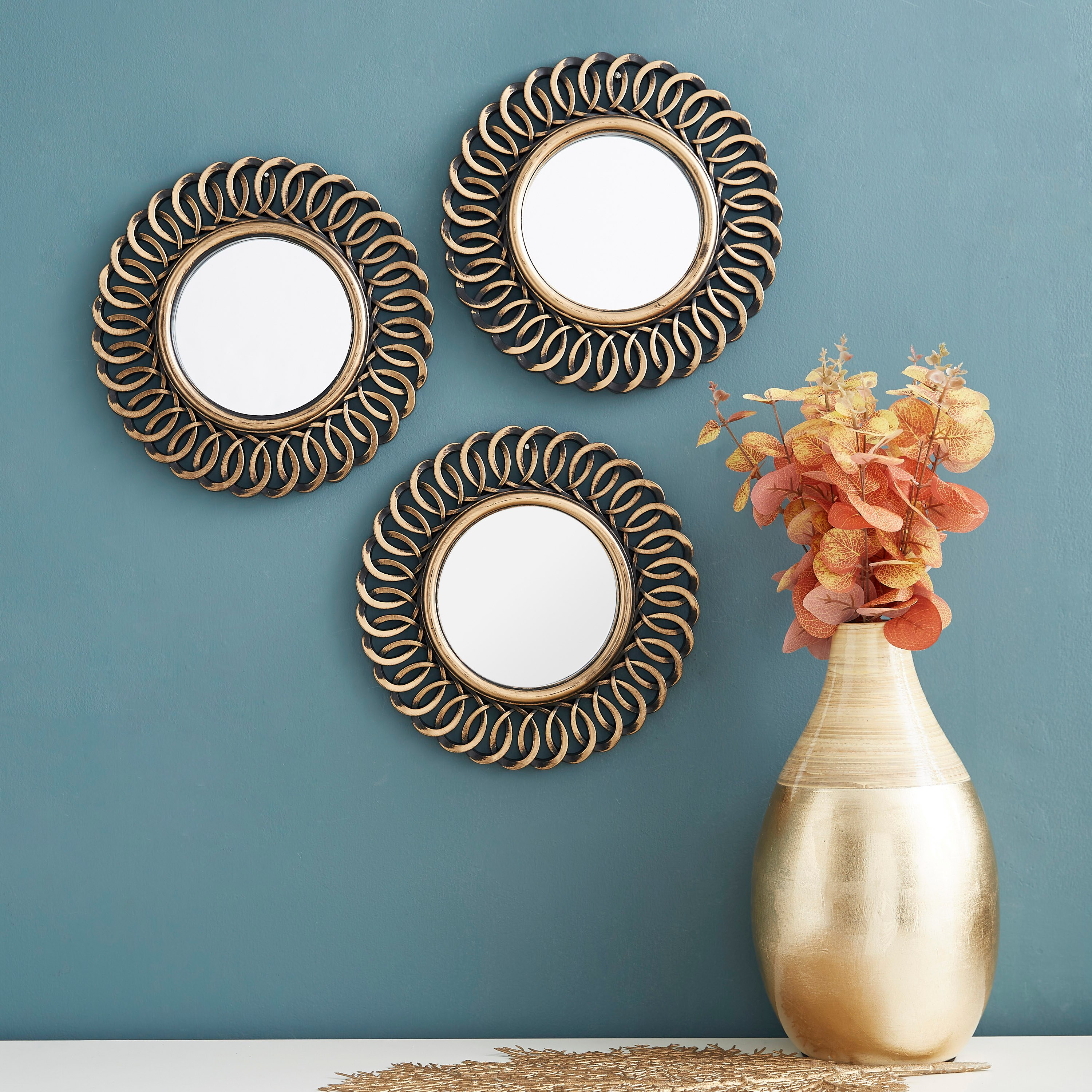 Set of 3 clearance mirrors