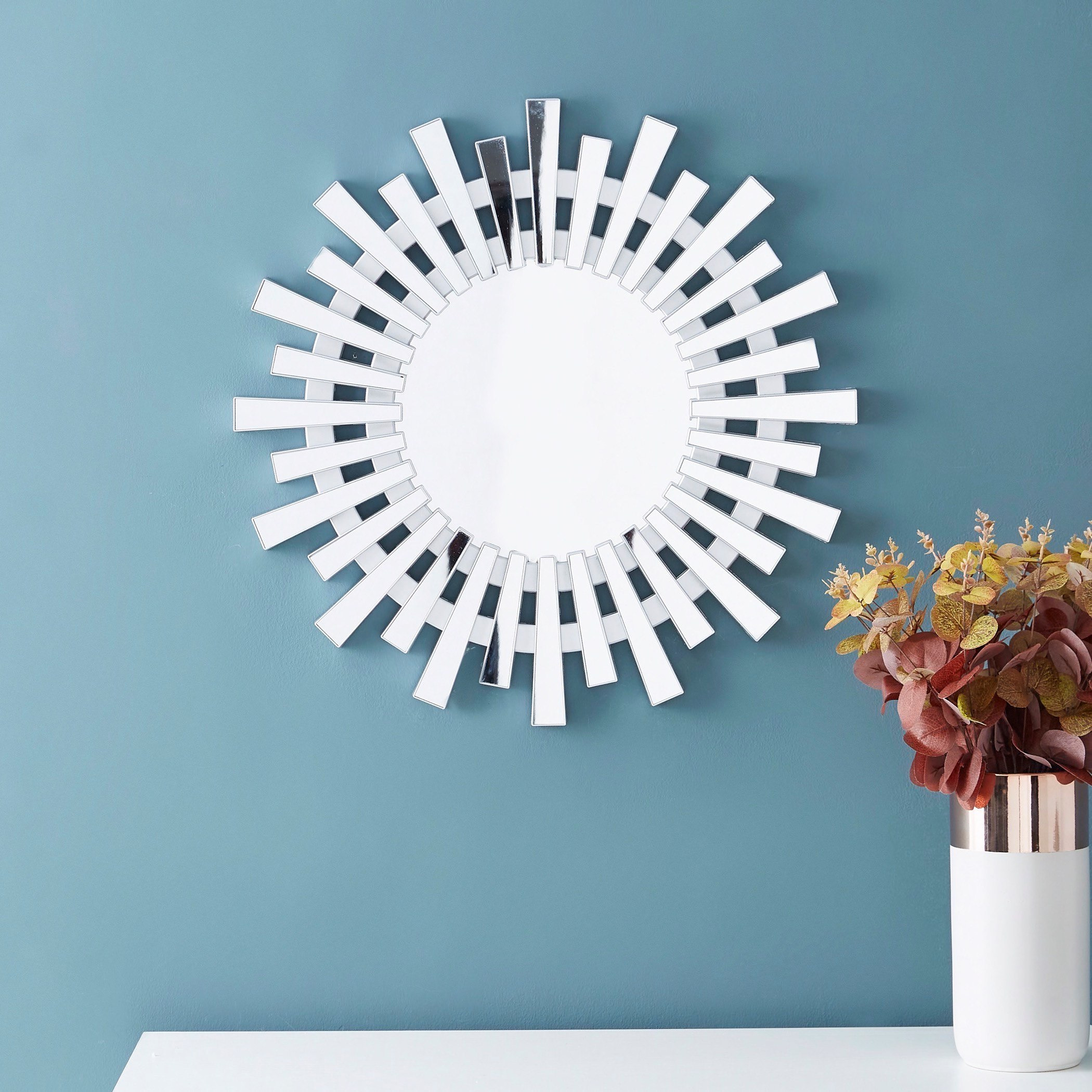Heath Rays Wall Mirror - 55x2x55 cm-PROMO_HB_AE_B1G1_250925-image-1