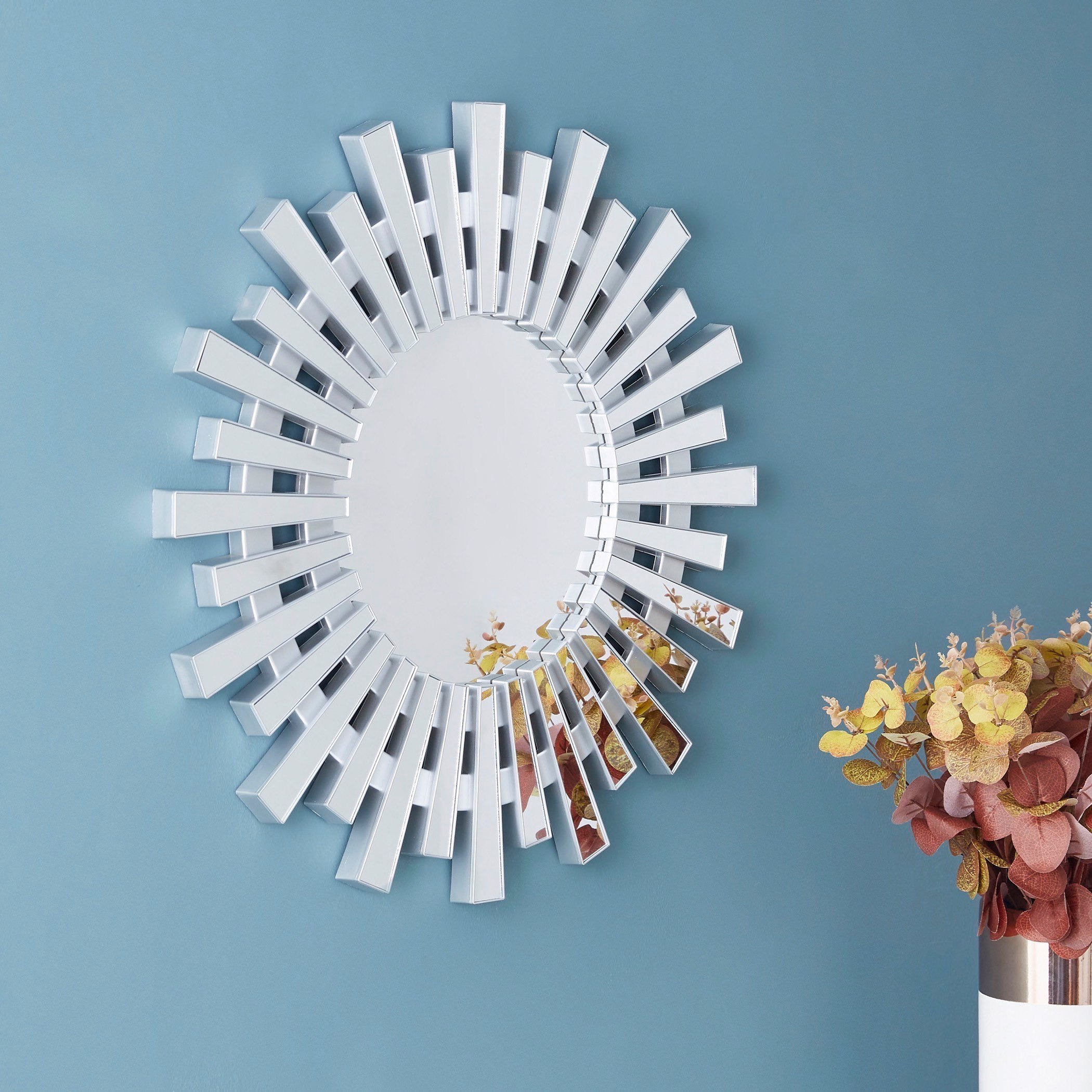 Heath Rays Wall Mirror - 55x2x55 cm-PROMO_HB_AE_B1G1_250925-image-2