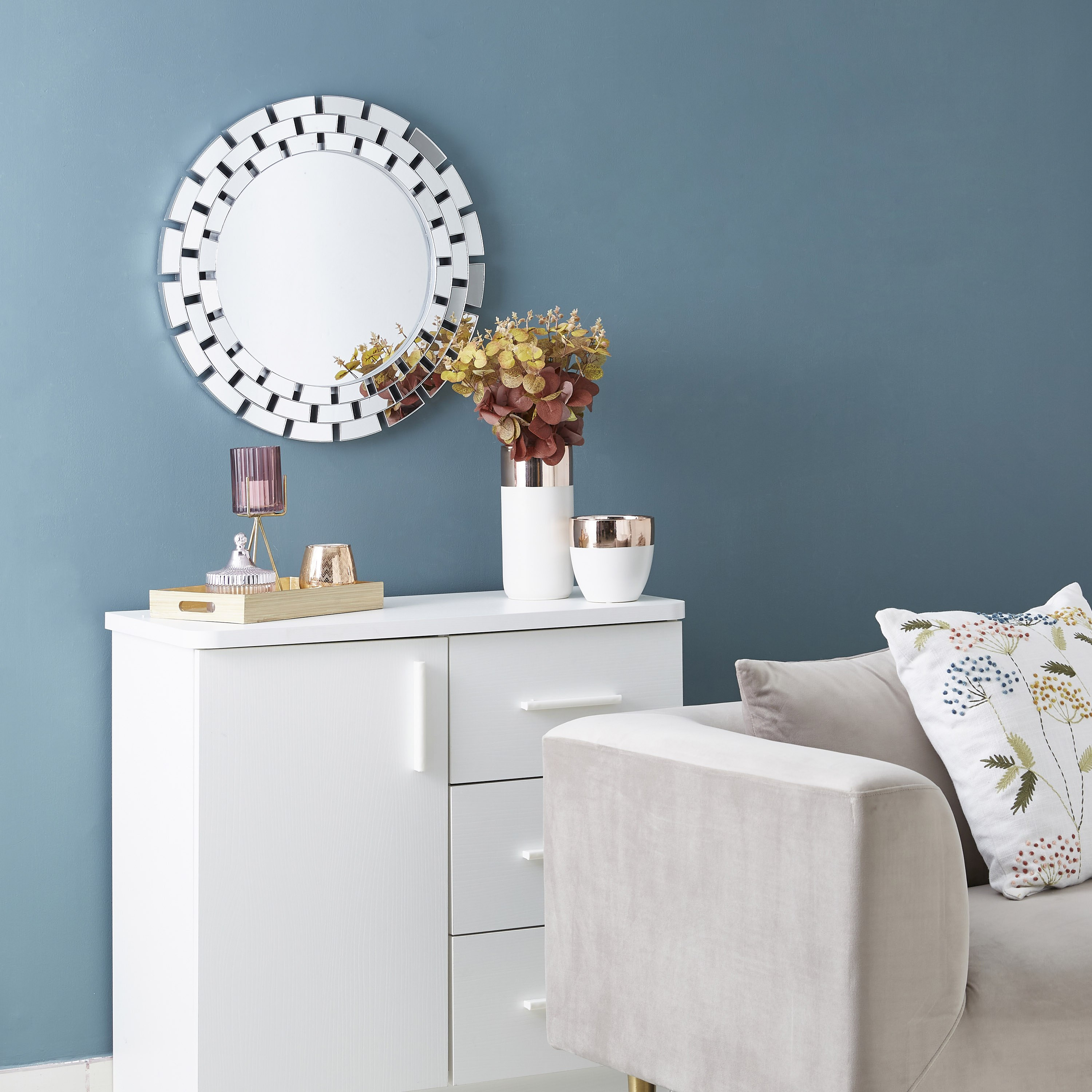 مرآة مستديرة بحواف مكعبات من هيث - 55x2x55 سم-PROMO_HB_AE_B1G1_250925-image-4