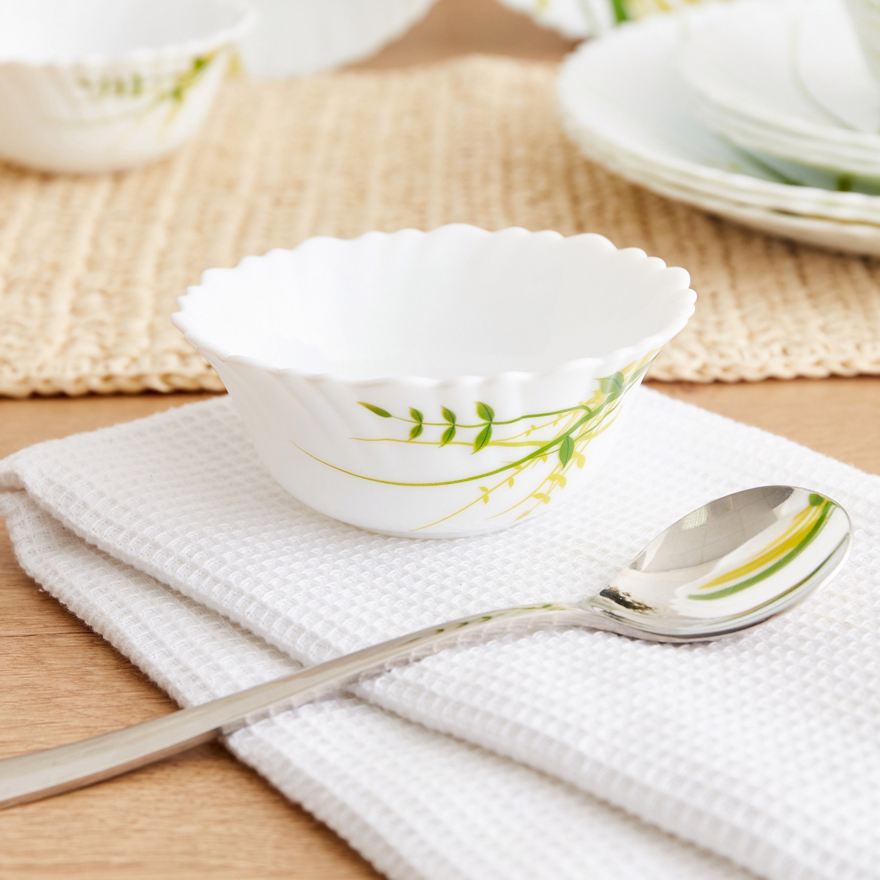 Green Herb 12-Piece Opalware Dinner Set-hbxhomeware-hbxkitchen-image-2