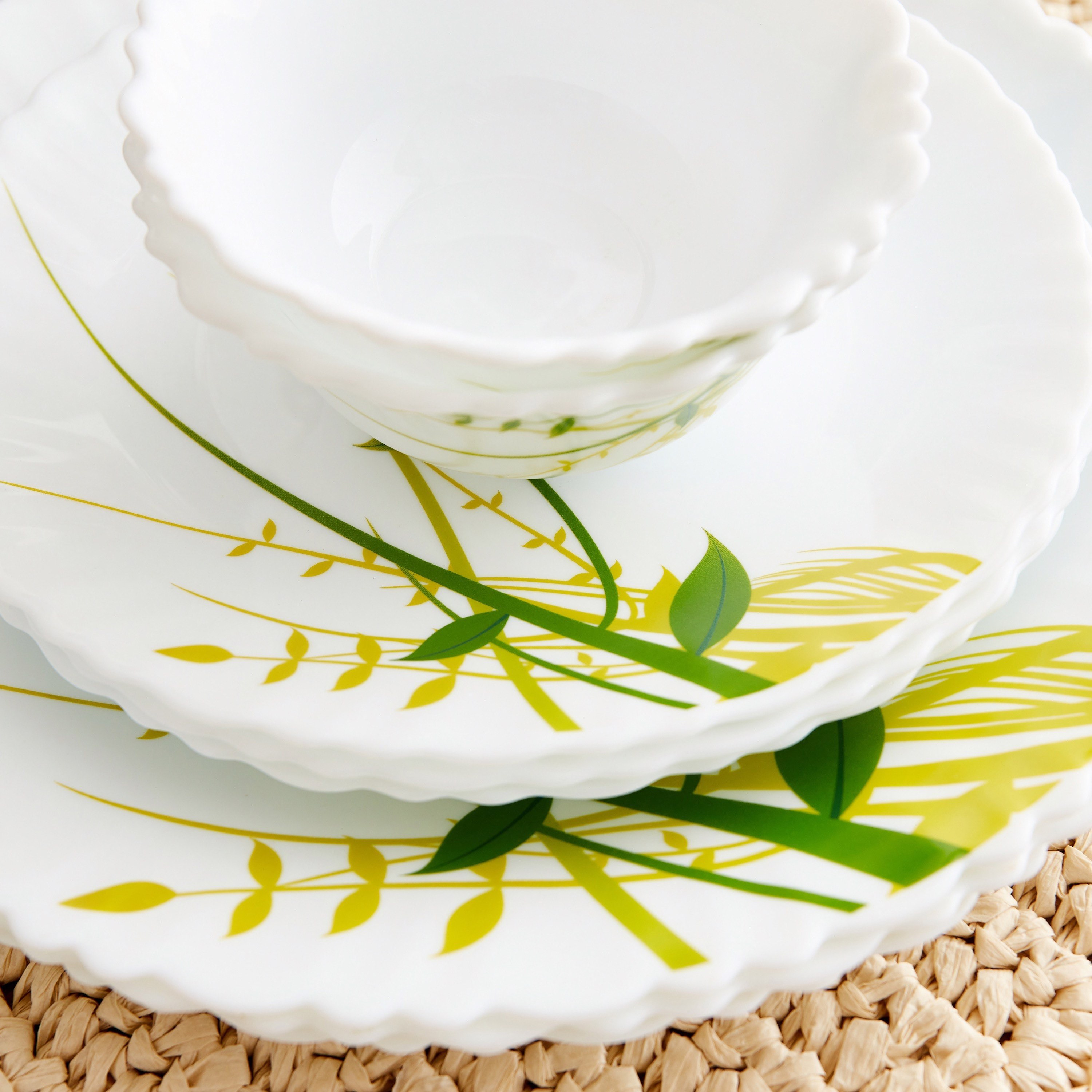 Green Herb 12-Piece Opalware Dinner Set-hbxhomeware-hbxkitchen-image-5