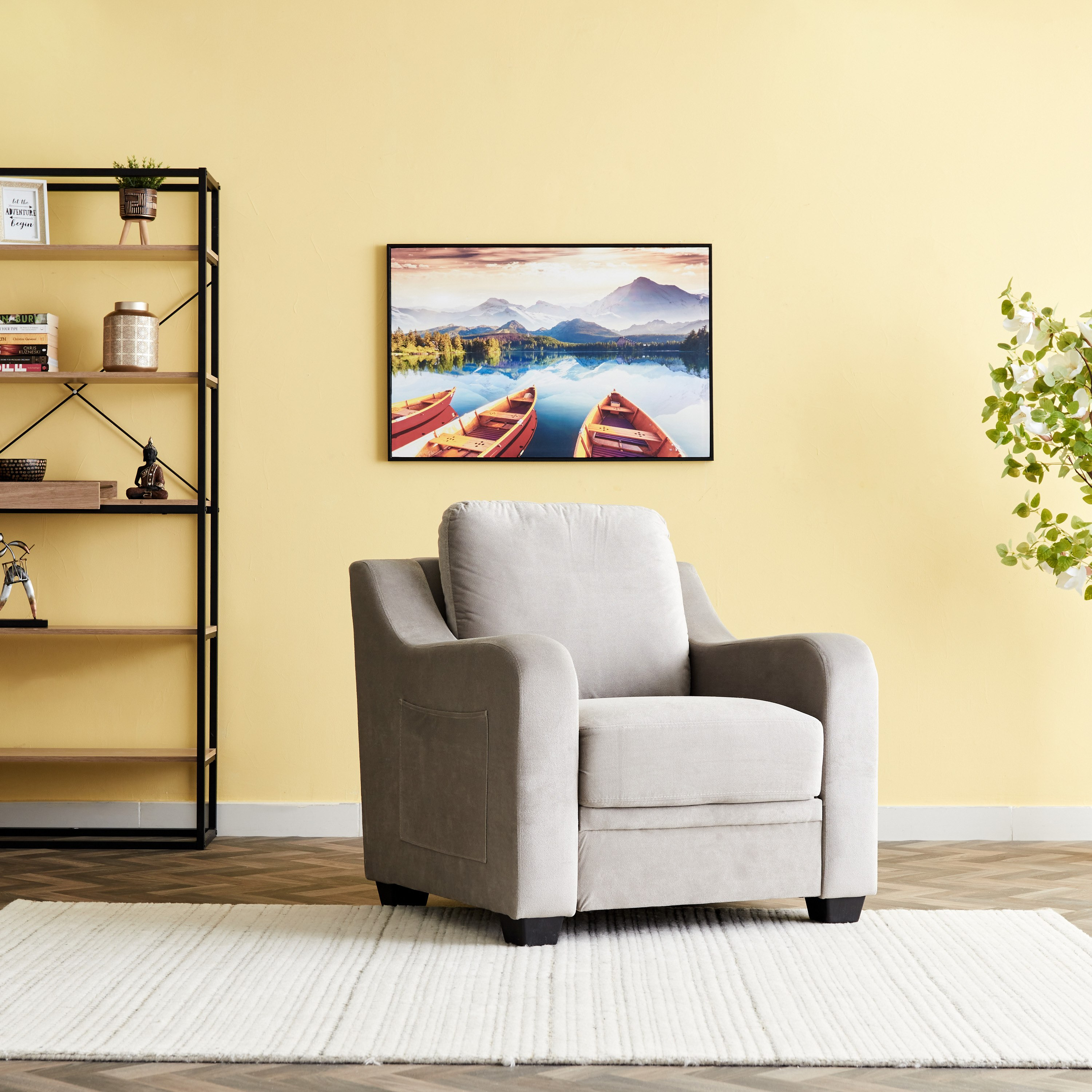 كنبة قماش مقعد واحد من جاري-hbxlivingroom-sofasandarmchairs-sofas-image-1