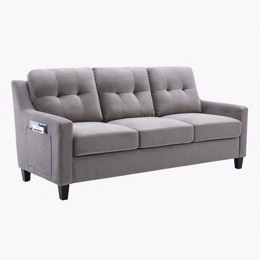 Cooper 3-Seater Fabric Sofa-Sofas-image-3