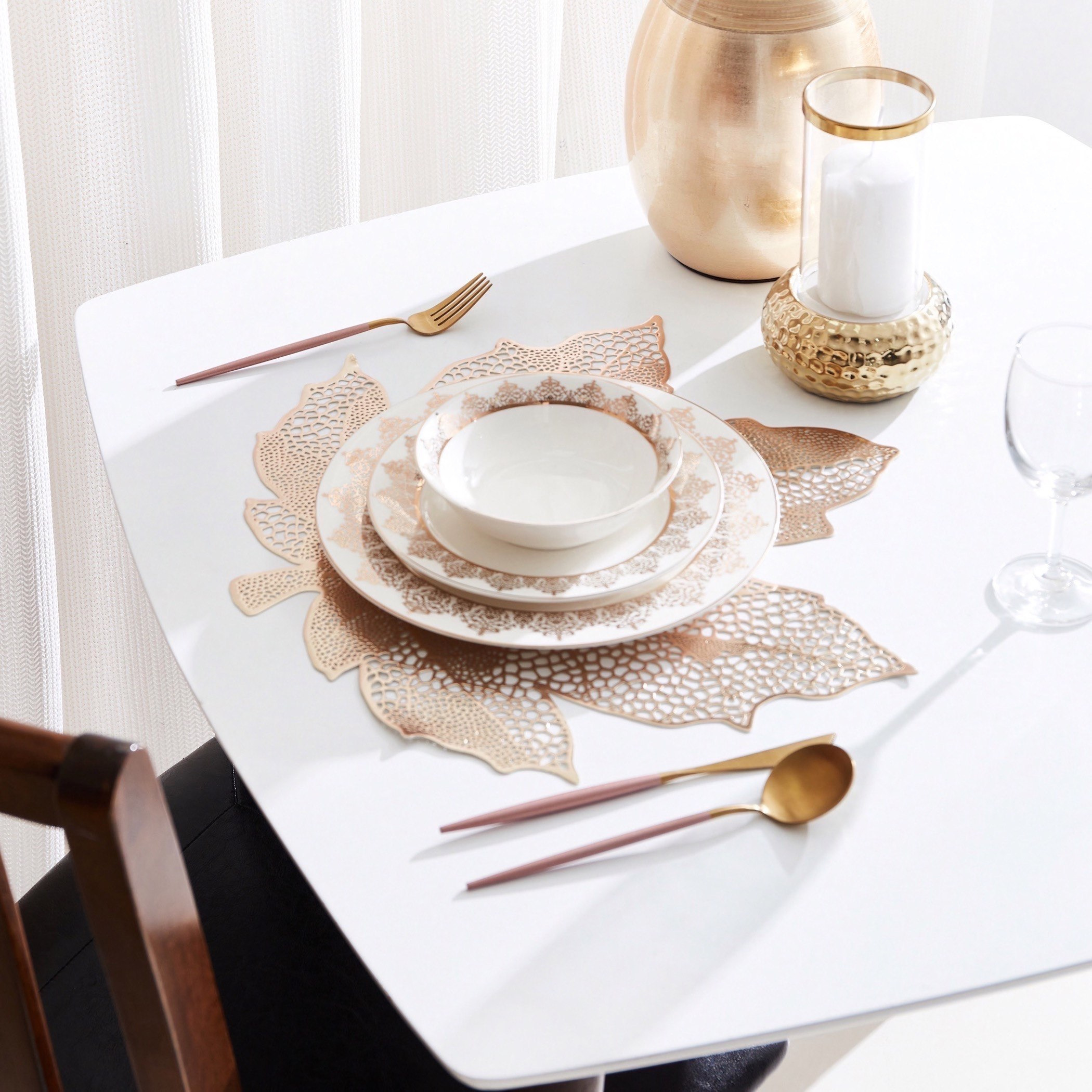 Maple Leaf PVC Placemat - 42x43 cm-hbxdecorandfurnishings-homefurnishings-tablelinens-image-3