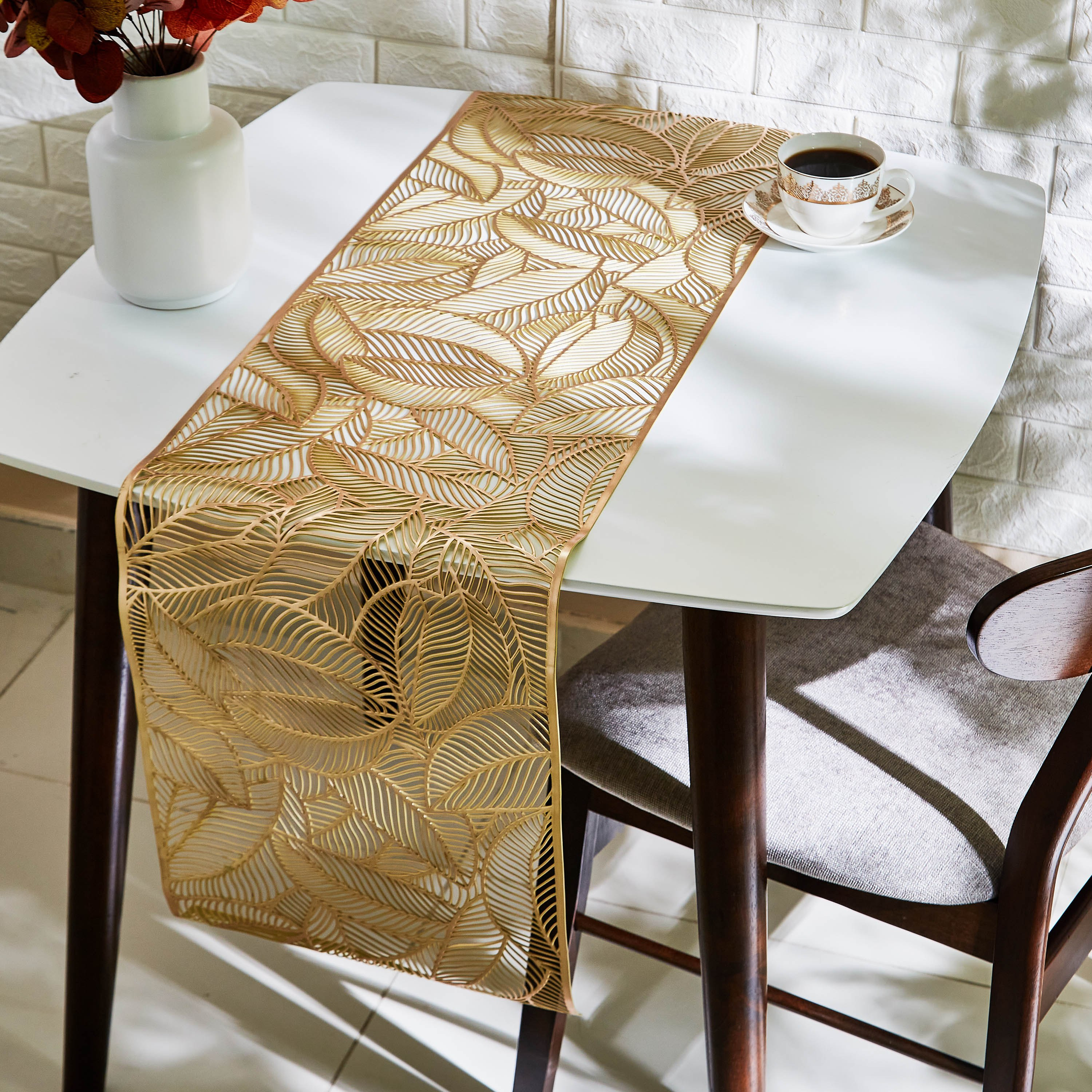 Asmara PVC Table Runner - 35x180 cm-hbxdecorandfurnishings-homefurnishings-tablelinens-image-1