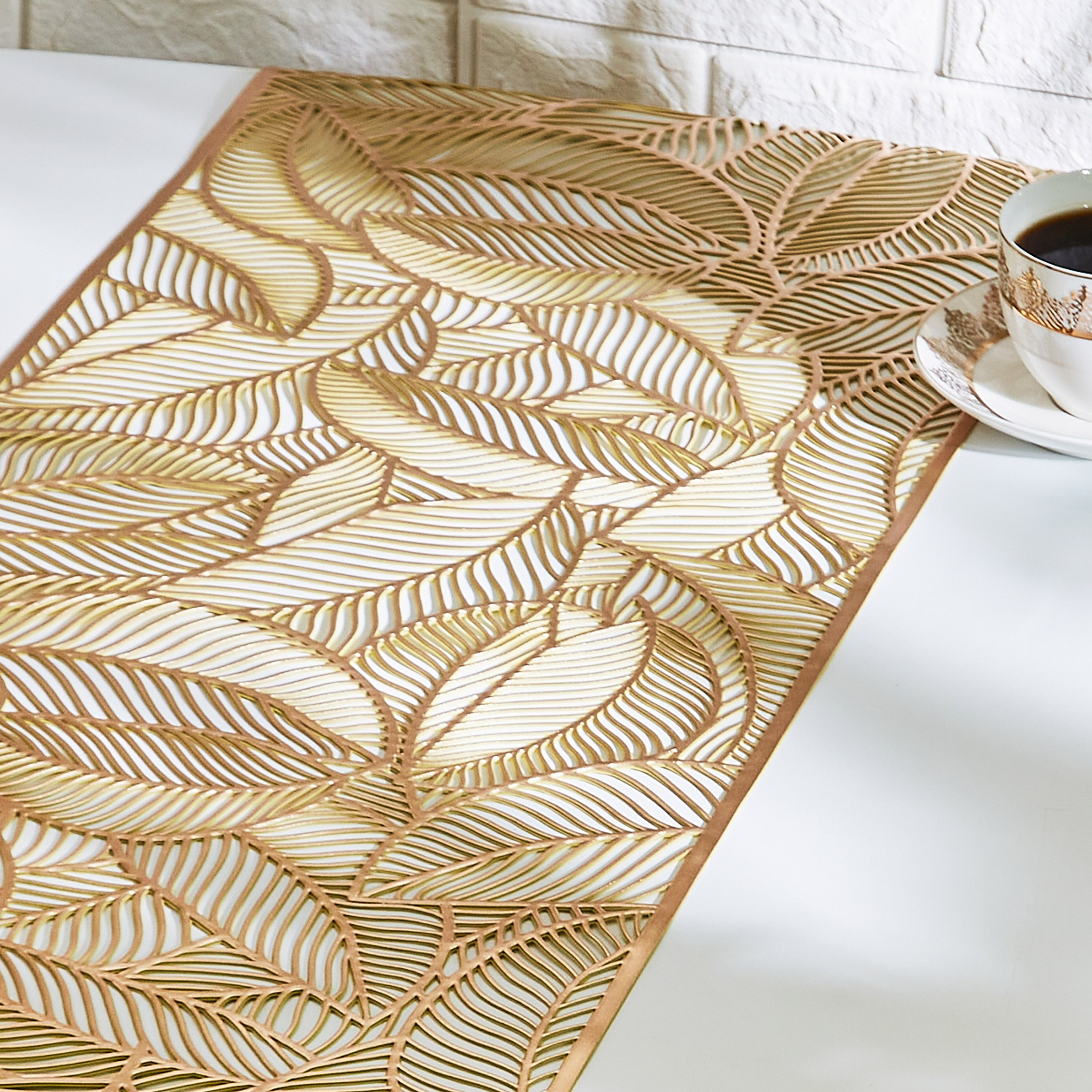 Asmara PVC Table Runner - 35x180 cm-hbxdecorandfurnishings-homefurnishings-tablelinens-image-3