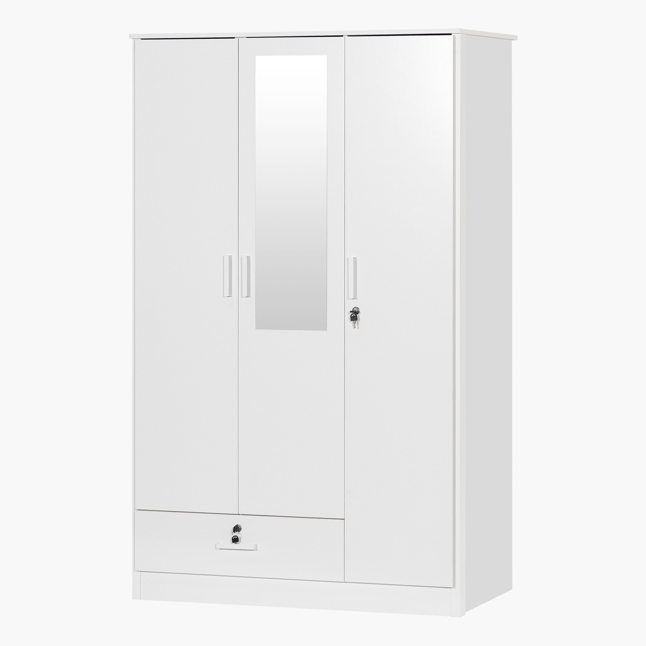 خزانة ملابس بـ3 أبواب بمرآة ودرج من ماندي-hbxfurniture-wardrobes-image-3