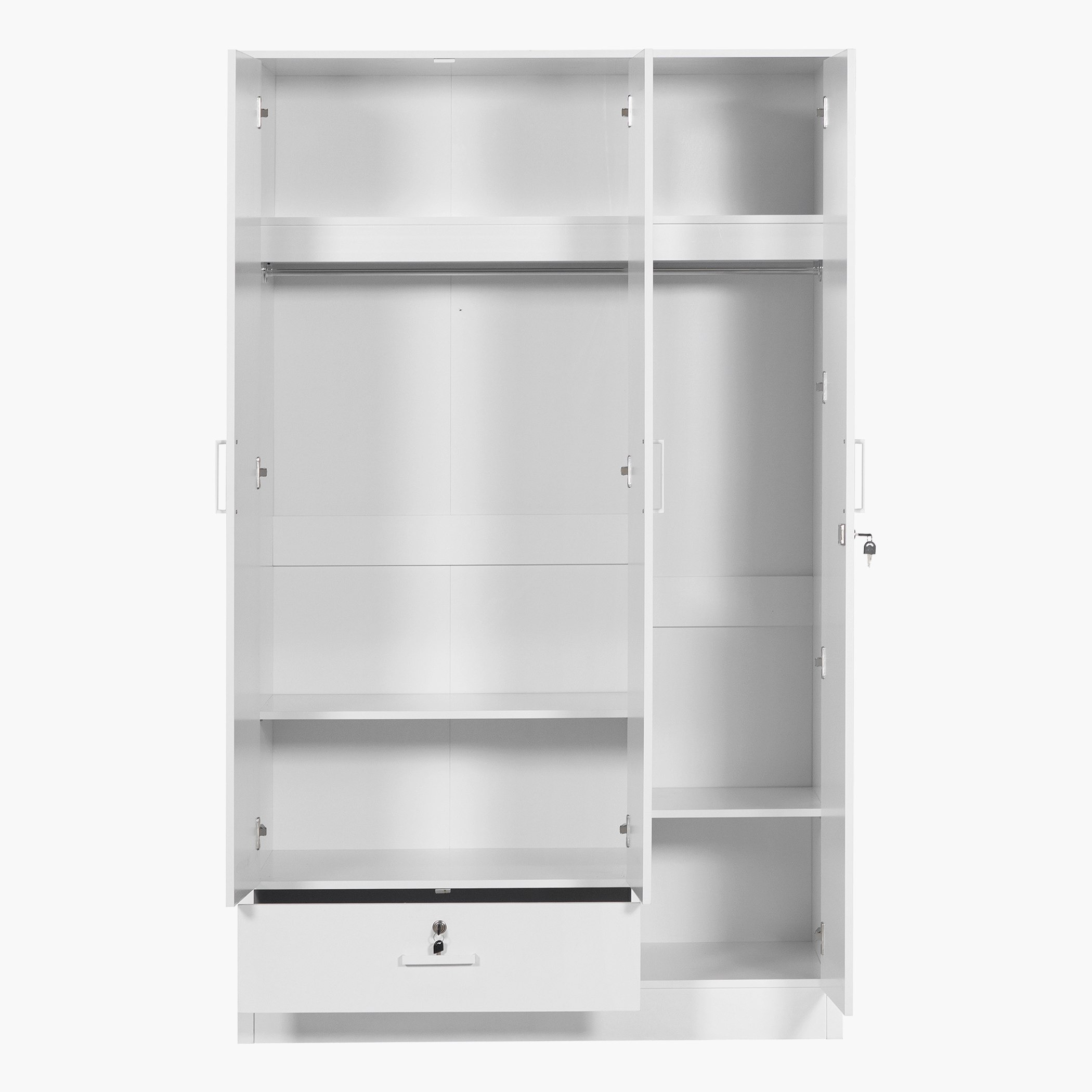خزانة ملابس بـ3 أبواب بمرآة ودرج من ماندي-hbxfurniture-wardrobes-image-4