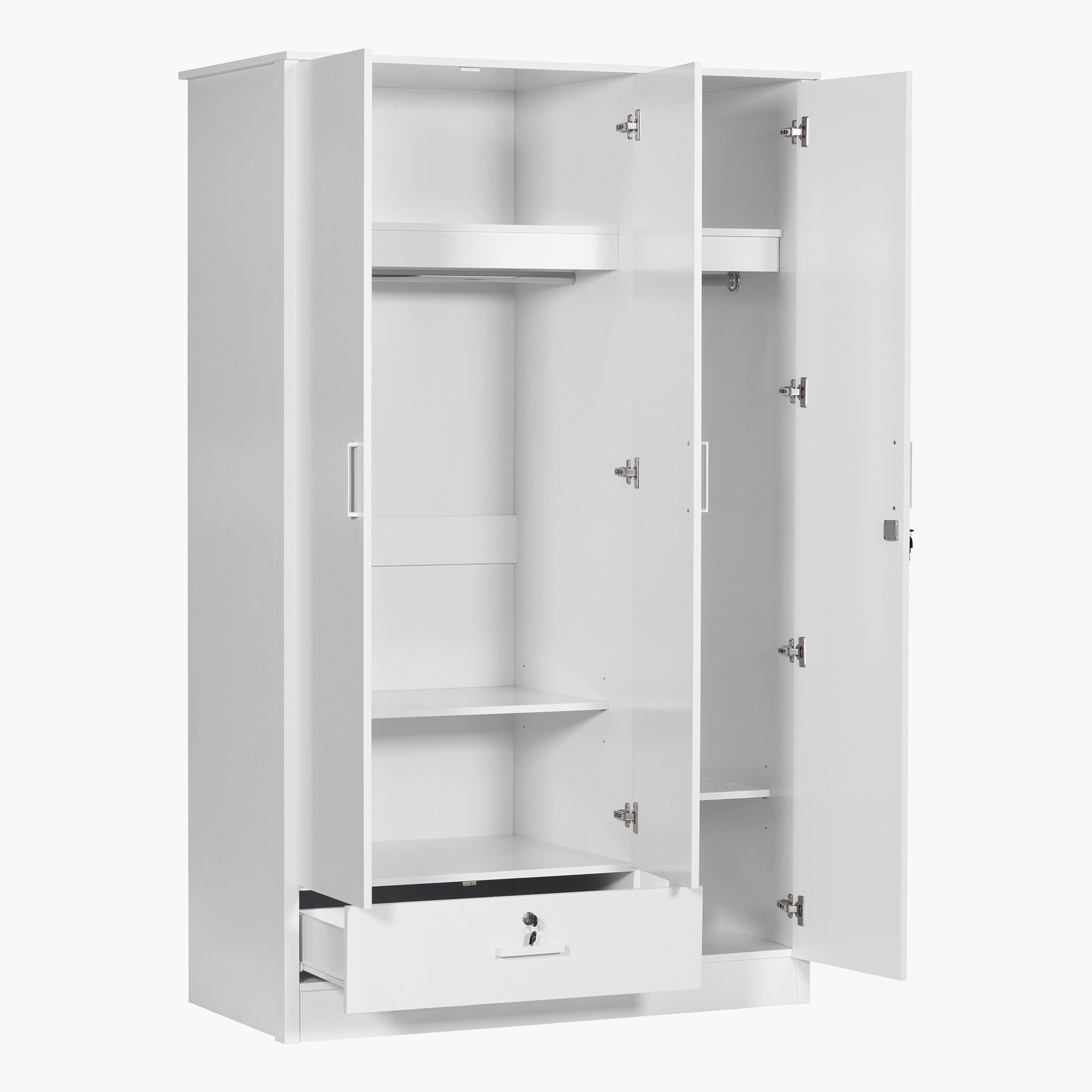 خزانة ملابس بـ3 أبواب بمرآة ودرج من ماندي-hbxfurniture-wardrobes-image-5