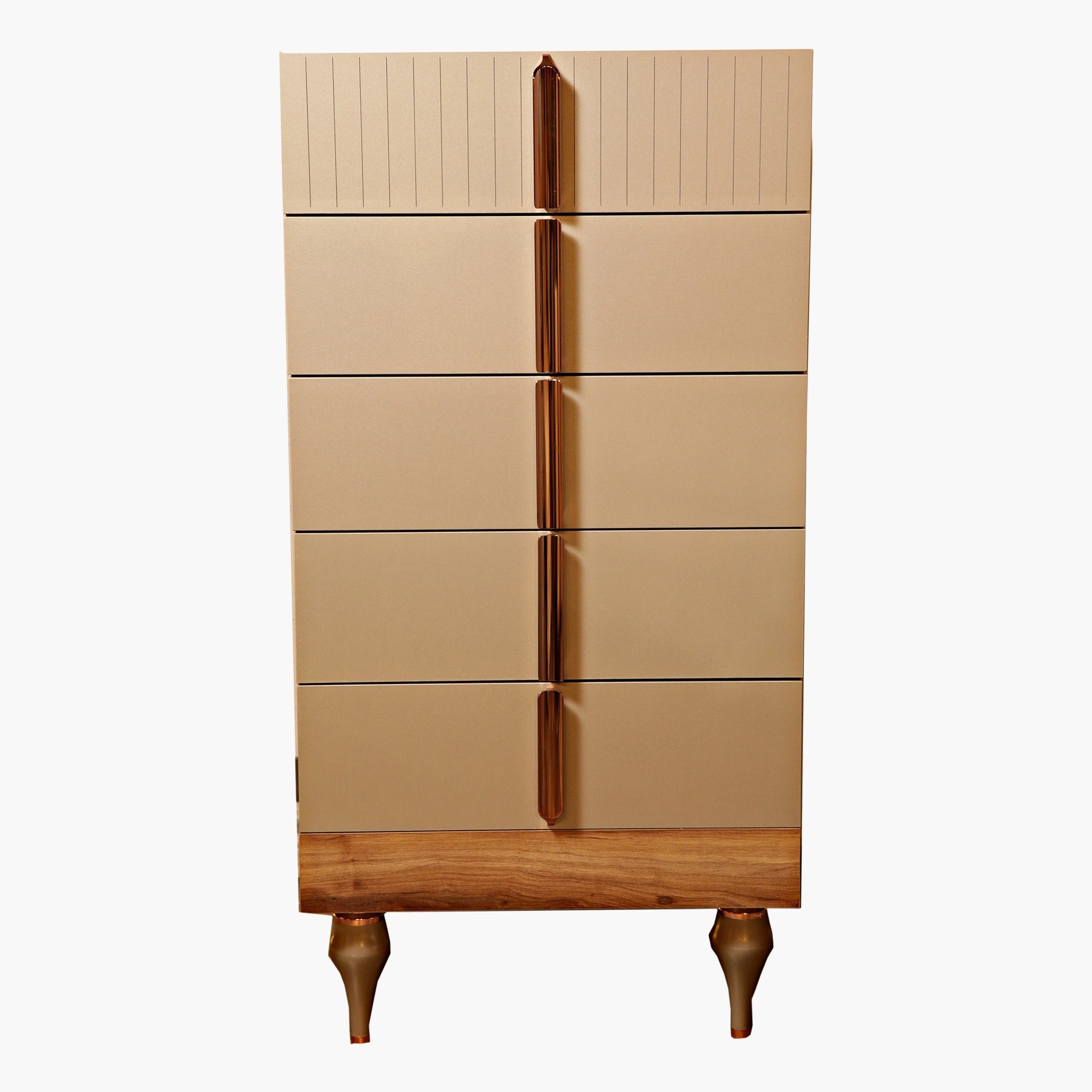 وحدة تخزين بـ5 أدراج من أنتيغا-hbxfurniture-dressersandchests-chestofdrawers-image-2