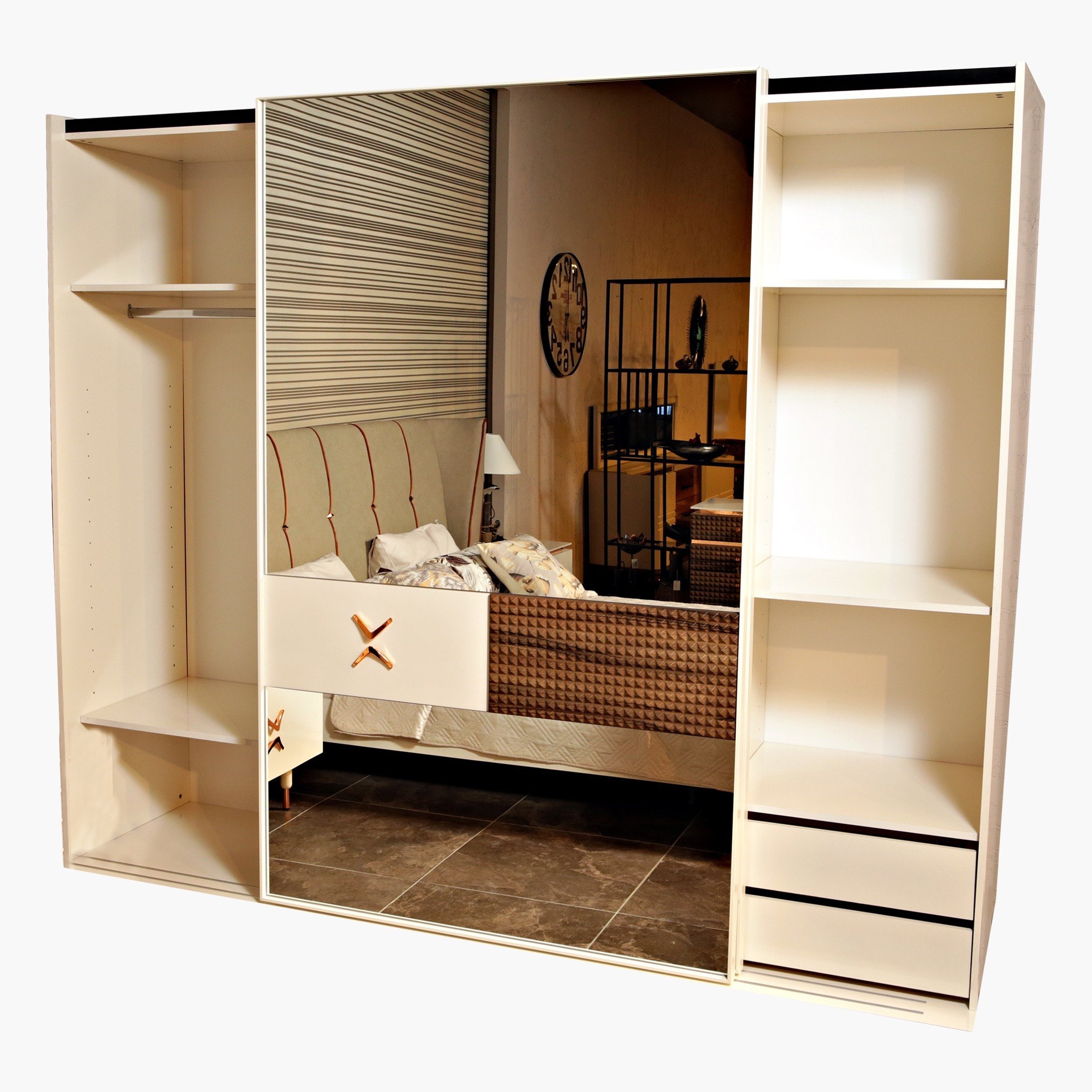 خزانة ملابس بباب انزلاقي ومرآة من فيدورا-hbxfurniture-wardrobes-image-9
