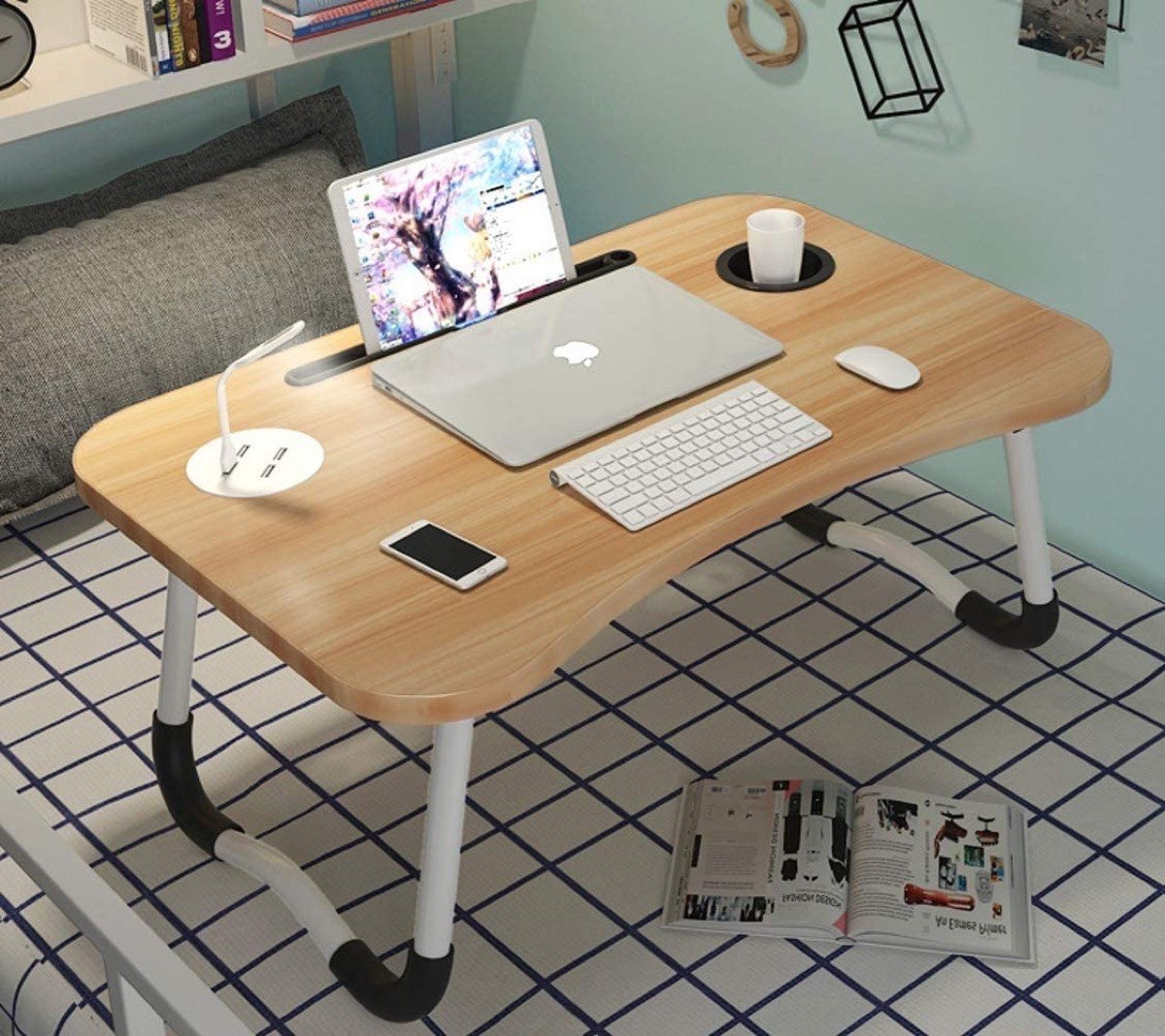 صينية إفطار ولاب توب من فيست - 60x40 سم-hbxdecorandfurnishings-tabletop-serveware-image-1