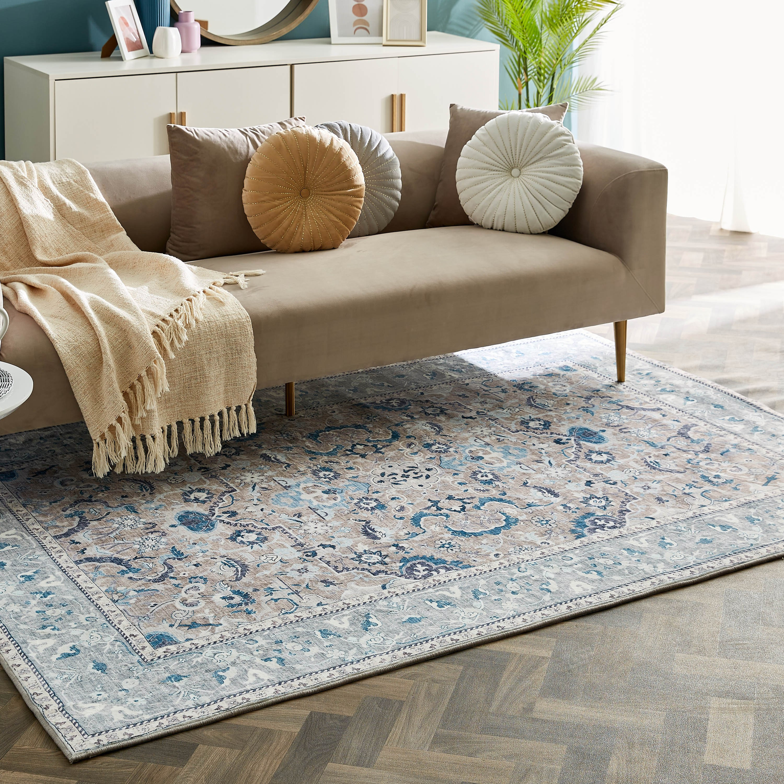 سجادة مخملية من ميراج أليسا - 160x230 سم-hbxdecorandfurnishings-floorcoverings-rugs-image-1