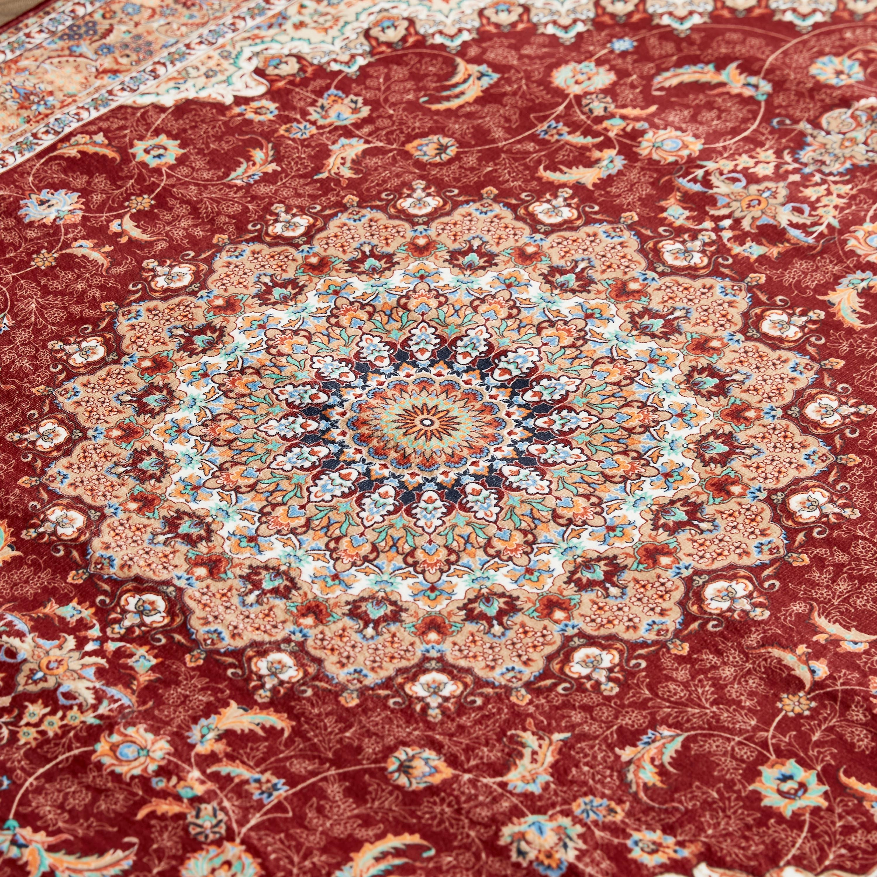 Miraj Afra Velvet Distressed Rug - 80x230 cm-hbxdecorandfurnishings-floorcoverings-rugs-image-3