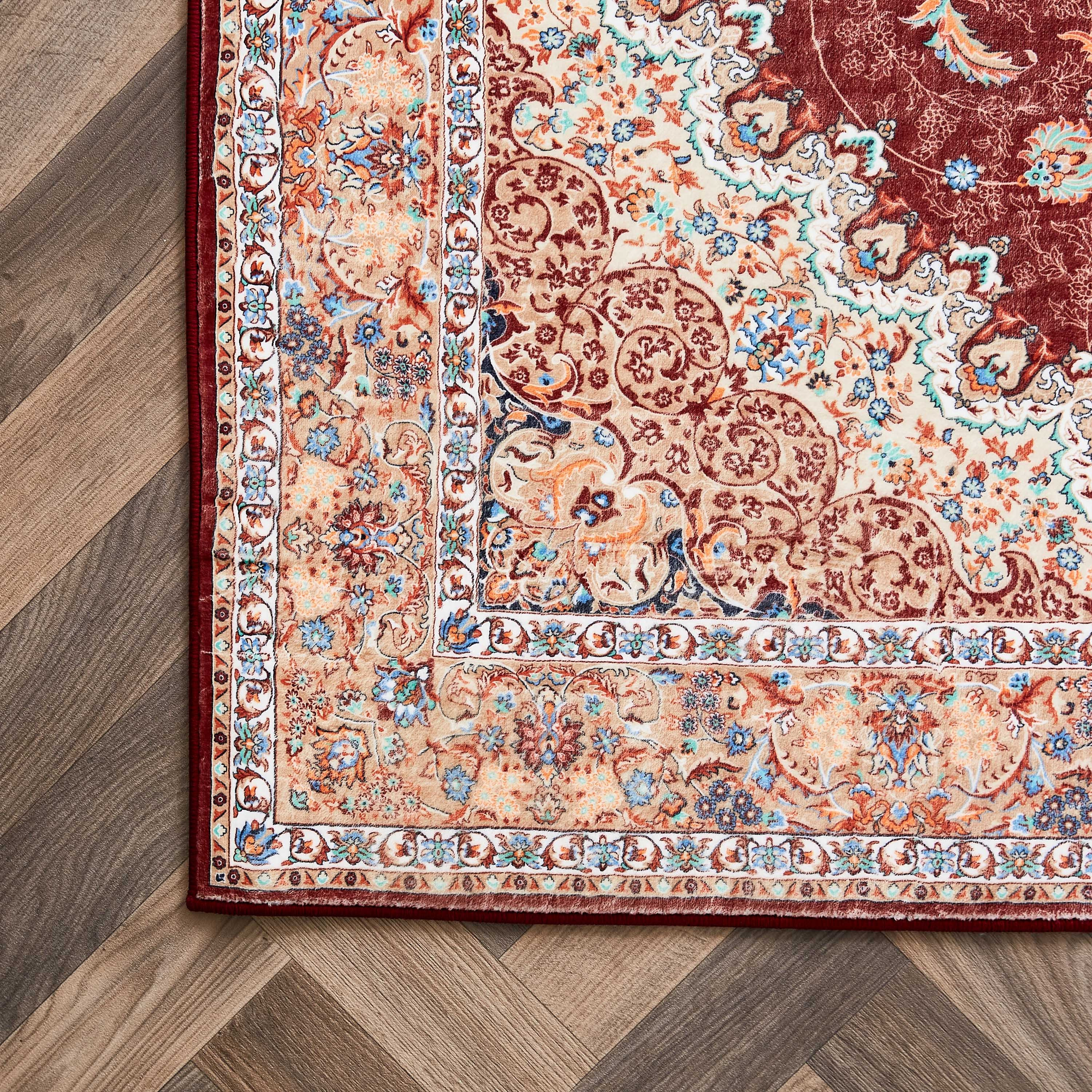 سجادة مخملية من ميراج عفرا - 120x170 سم-hbxdecorandfurnishings-floorcoverings-rugs-image-3