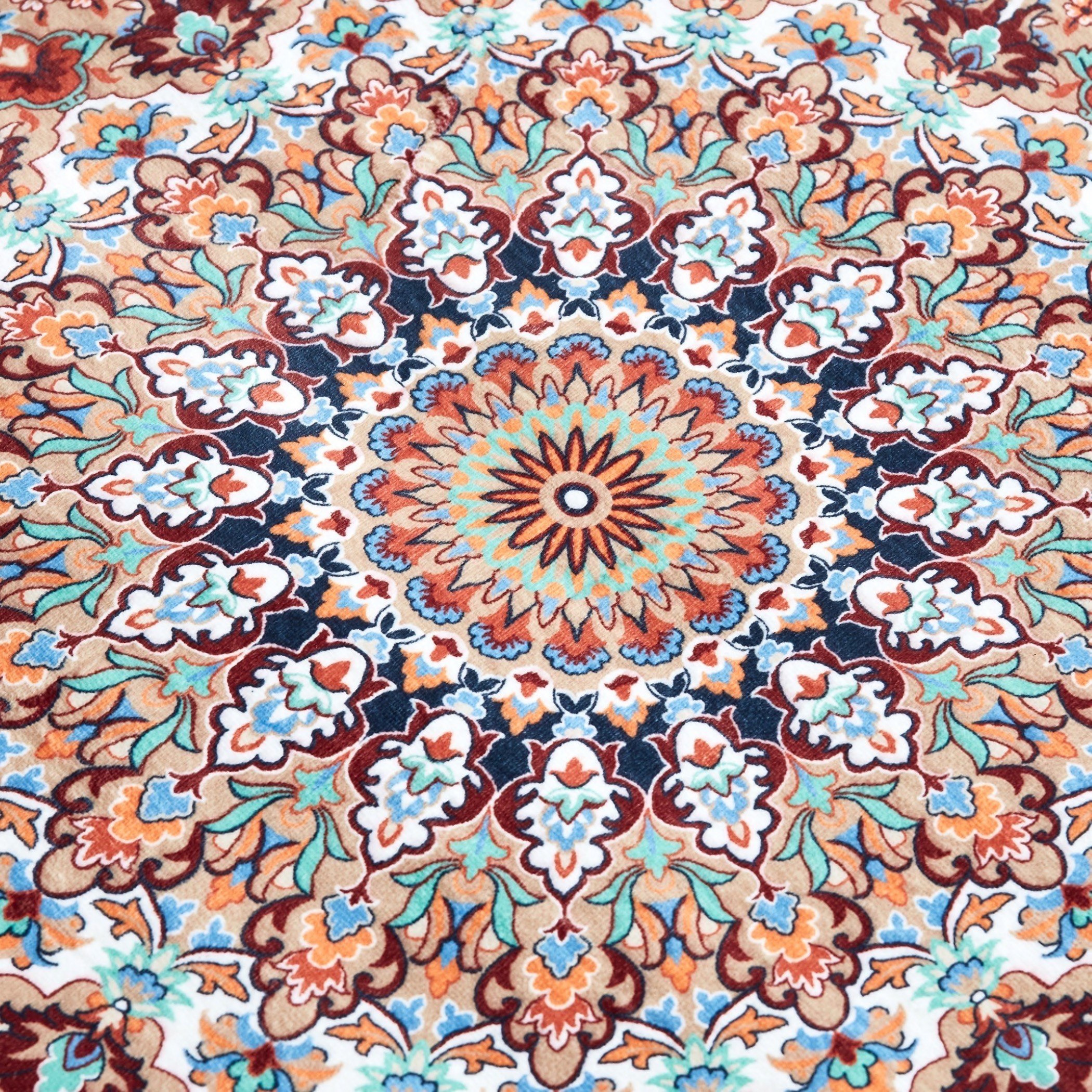 Miraj Afra Velvet Distressed Rug - 160x230 cm-hbxdecorandfurnishings-floorcoverings-rugs-image-3