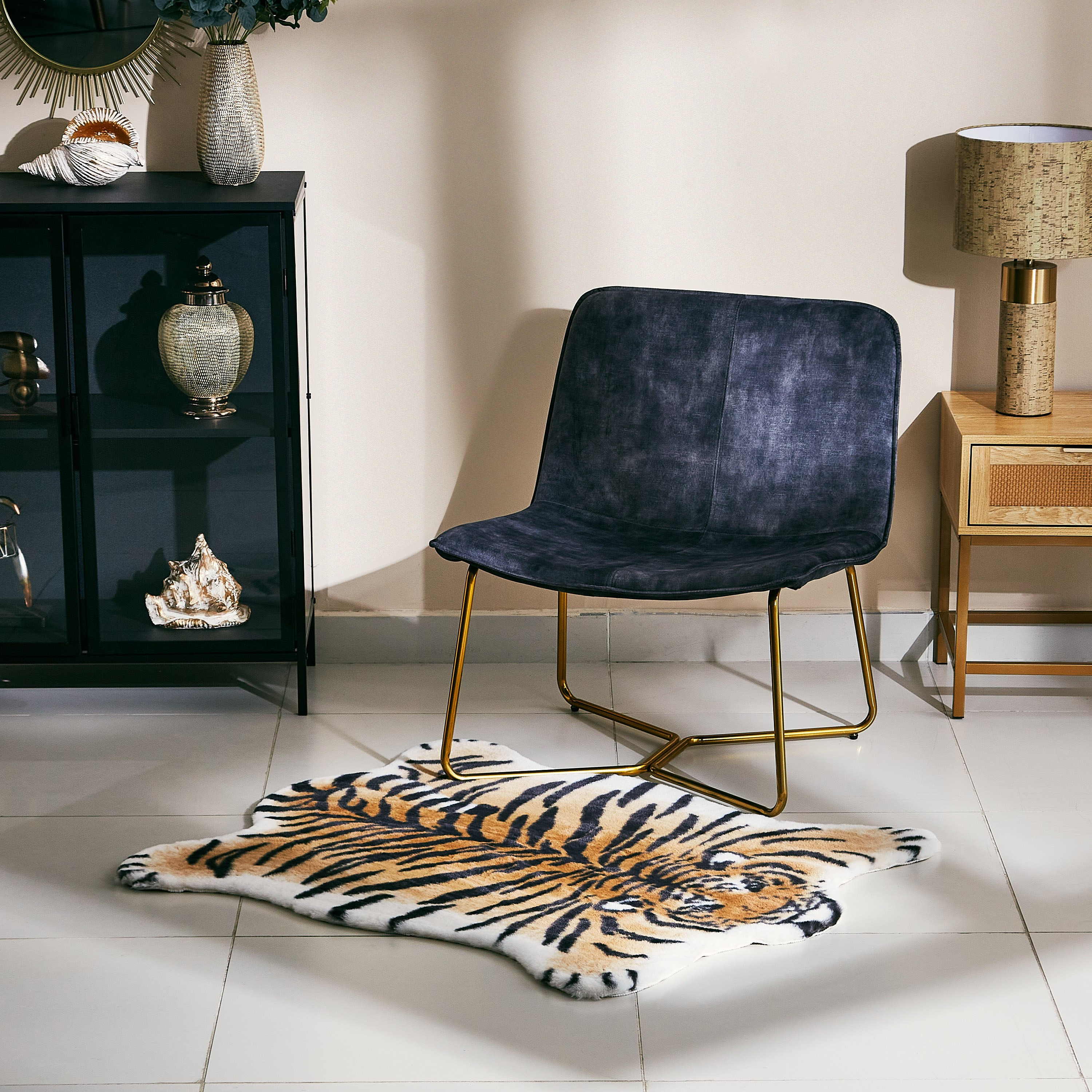 سجادة جلد النمر الصناعي - 90x110 سم-hbxdecorandfurnishings-floorcoverings-rugs-image-5
