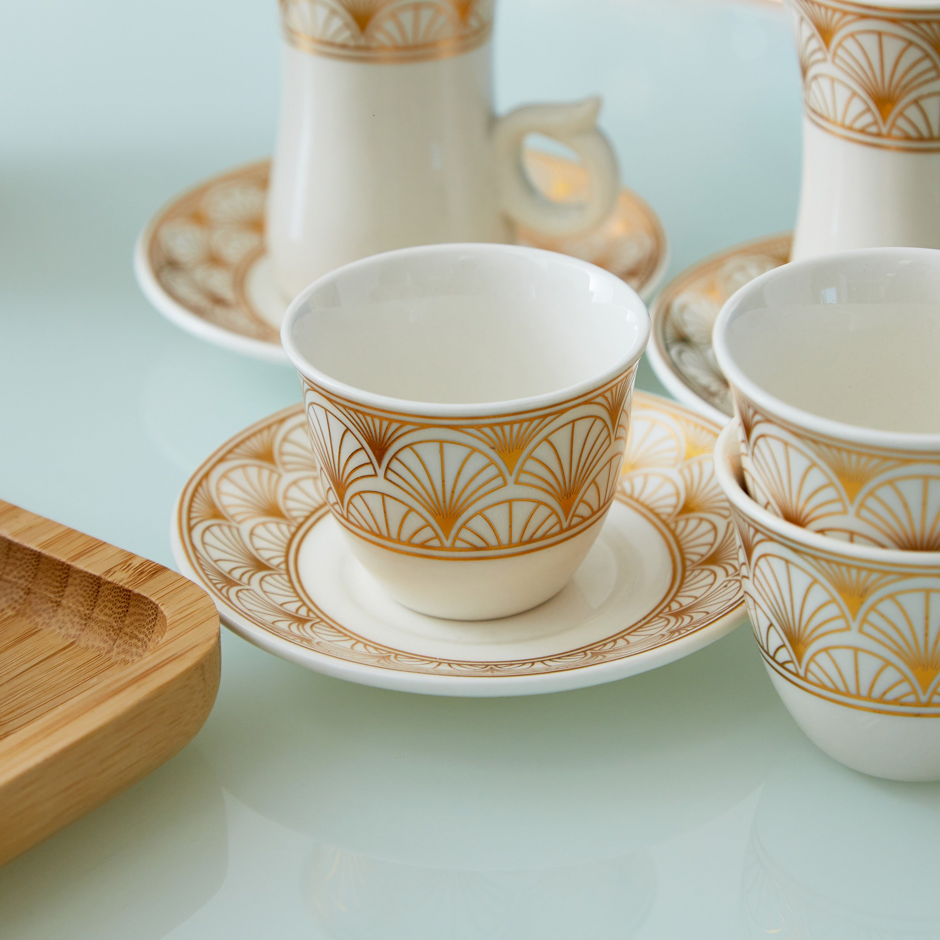 طقم إستكان وقهوة من مافريك - 18 قطعة-hbxhomeware-diningandtabletop-coffeeandteasets-image-3
