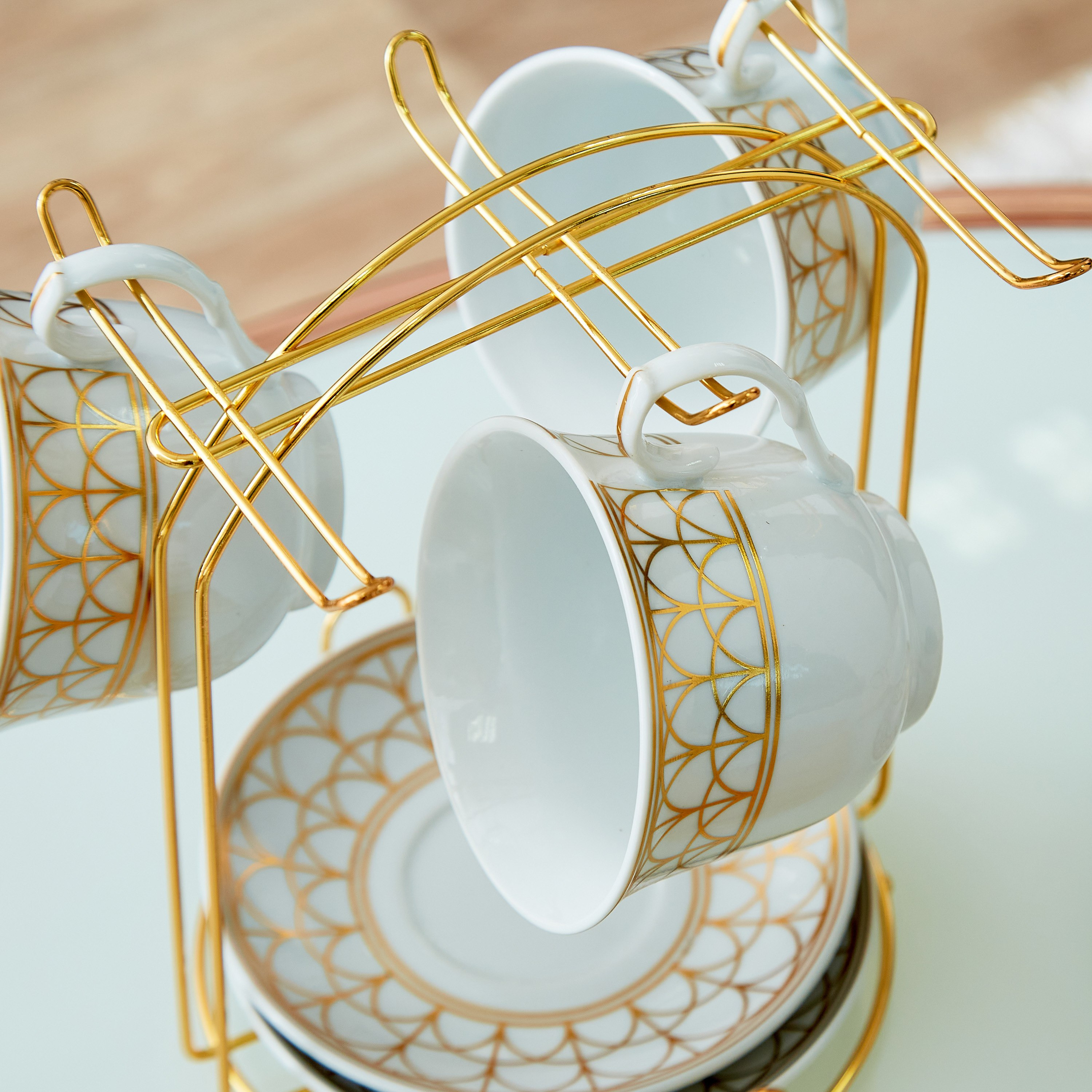 طقم فناجين وصحون مع حامل من مافيريك 13 قطعة-hbxhomeware-hbxkitchen-image-4