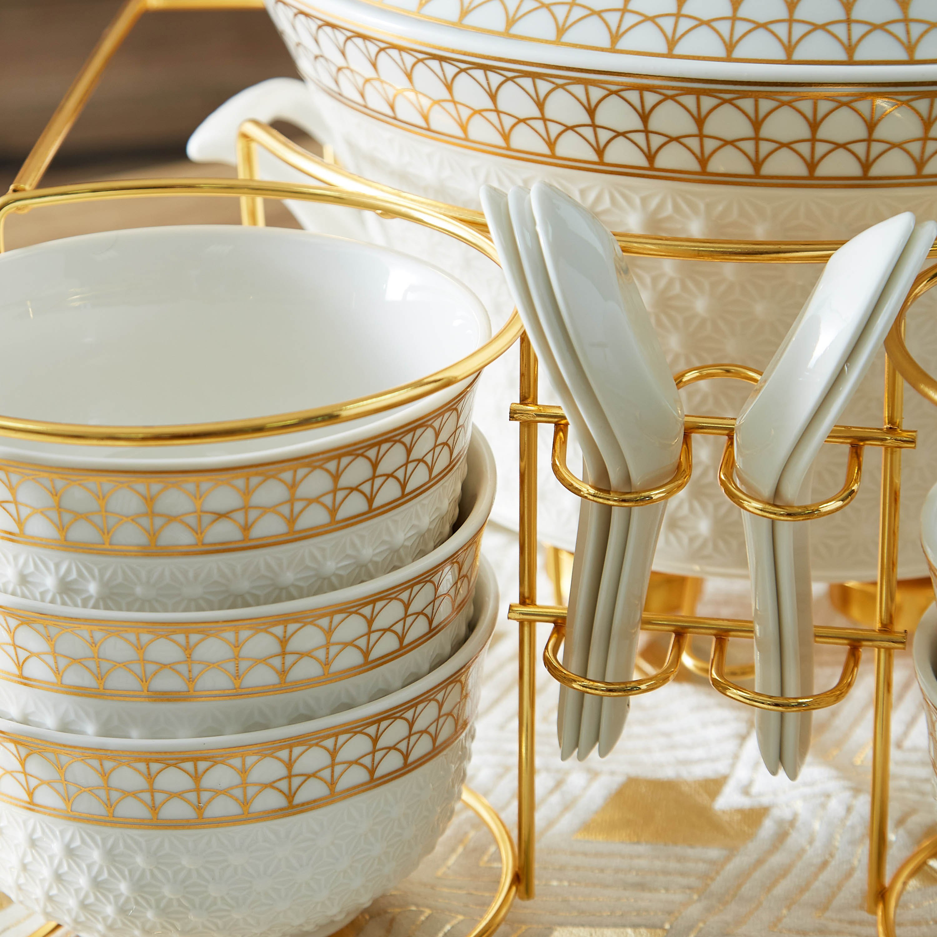 Maverick 15-Piece Soup Set with Stand-hbxdecorandfurnishings-tabletop-serveware-image-2