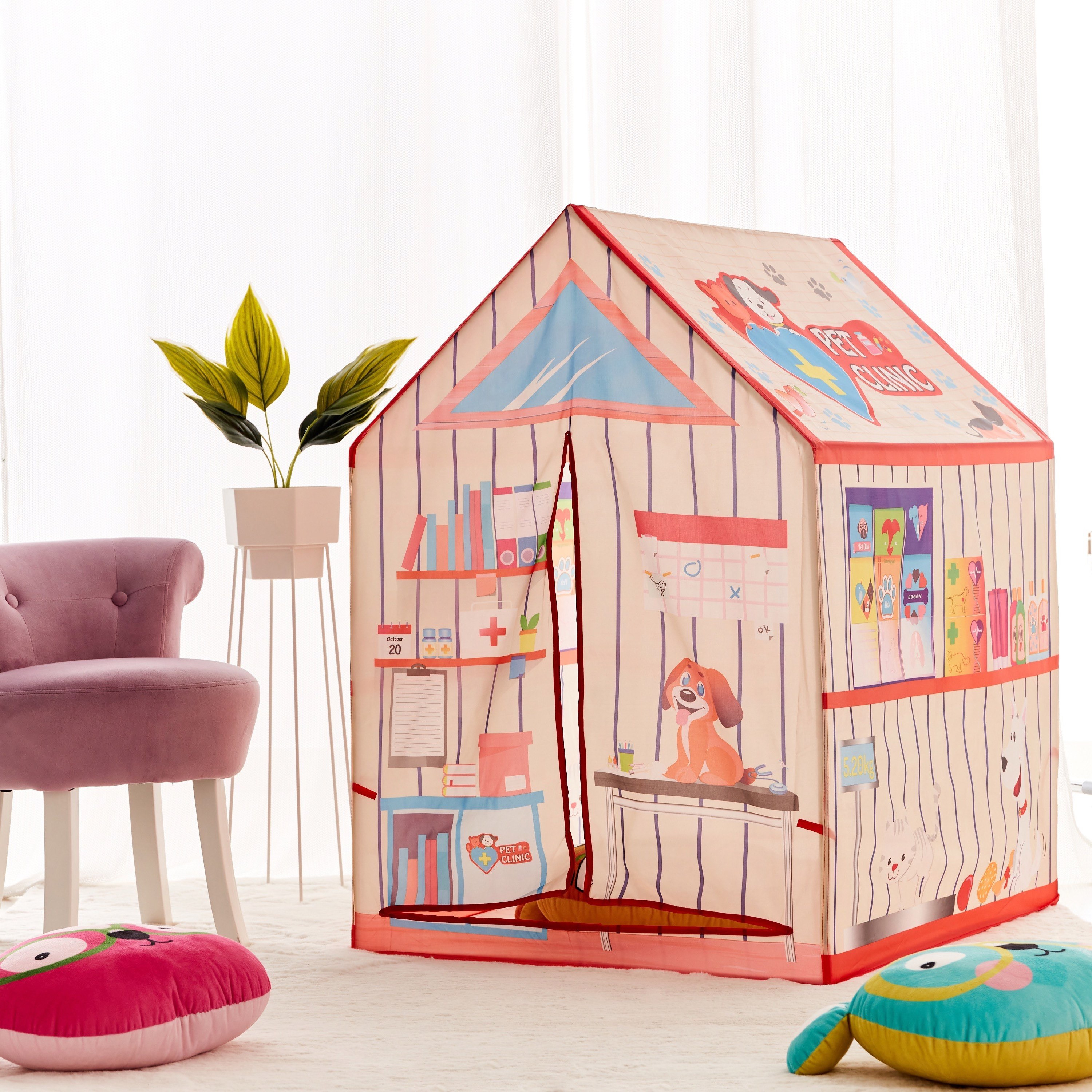 Fun Children's Playing Tent - 96x90x90 cm-hbxhomeware-hbxkidsandyouth-image-6