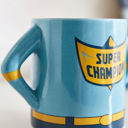 Fancy Super Champion Superhero Mug - 14.5x8.5x9.5 cms