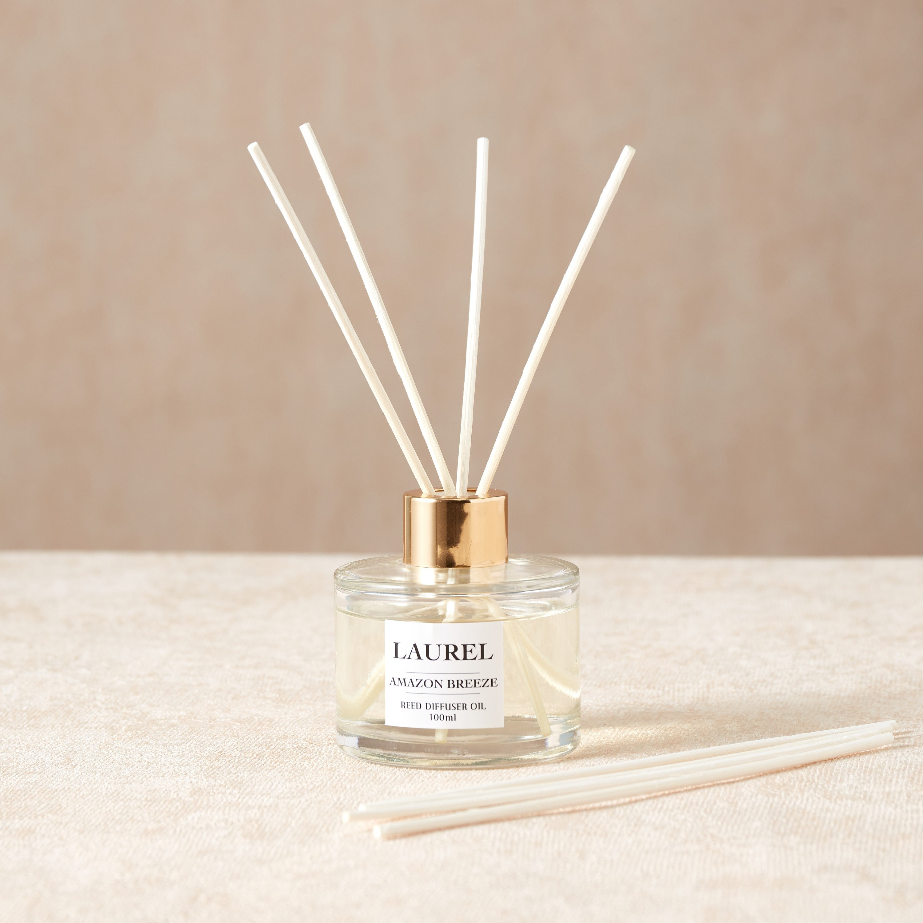 موزع عطور بعيدان خشبيّة أمازون بريز من لورال ناتشورال لايف - 100 مل-hbxbedroom-homefragrance-diffusers-image-1