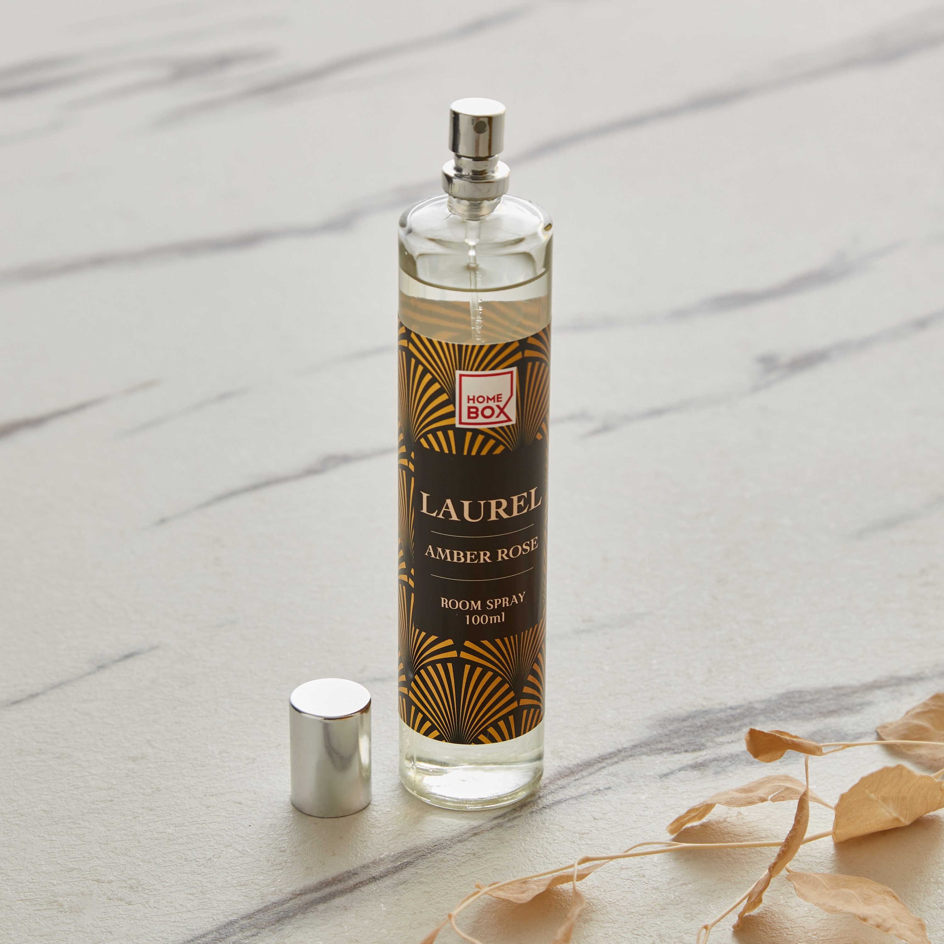 Laurel Monochrome Amber Rose Living Room Spray - 100 ml-hbxdecorandfurnishings-homefragrance-roomfreshnersandaromamist-image-2