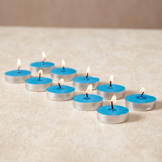 Laurel Natural Life 10-Piece Amazon Breeze Tealight Candles Set - 10 gms