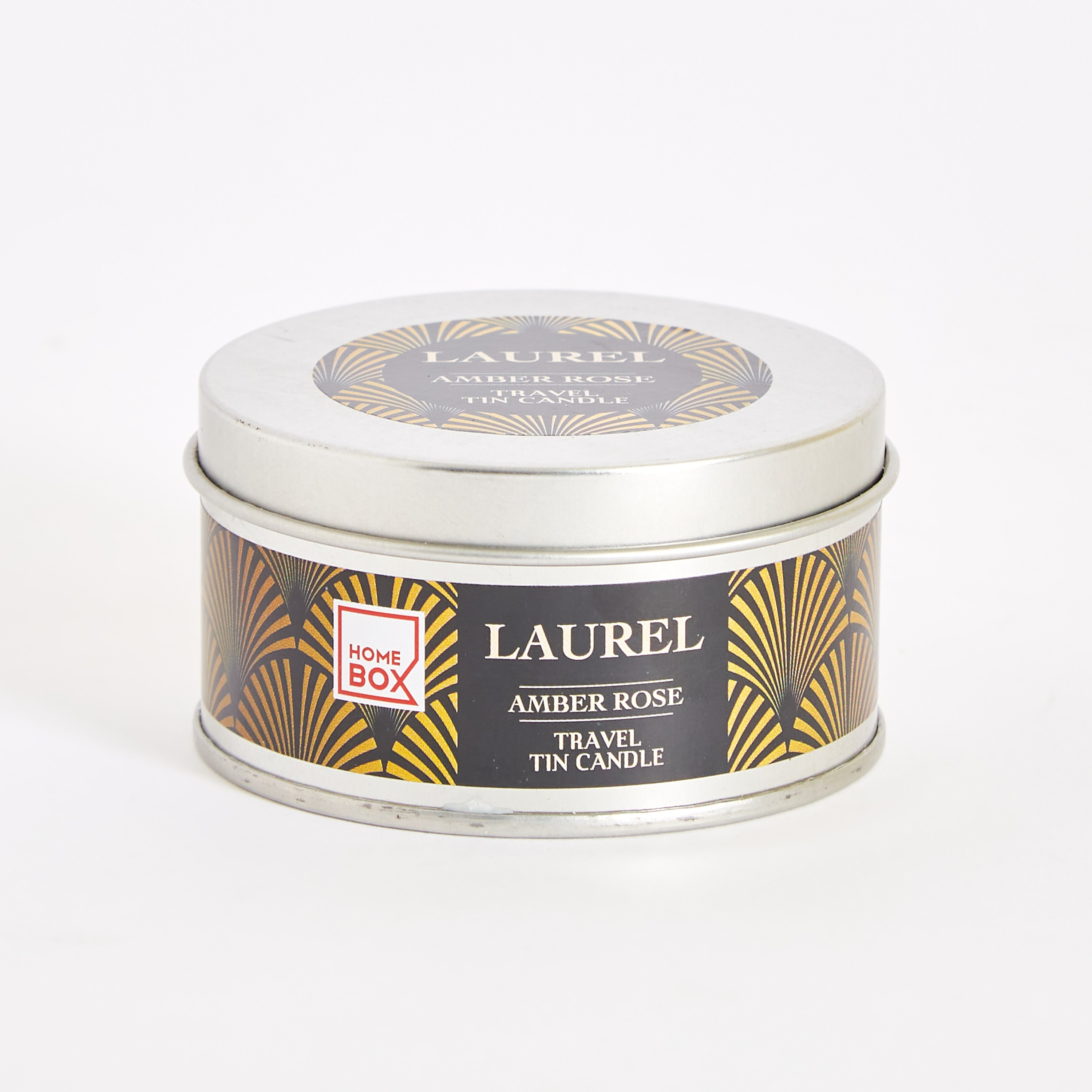 Laurel Monochrome Living Amber Rose Tin candle - 70 gm-hbxhomeware-hbxdecorandfurnishings-image-5